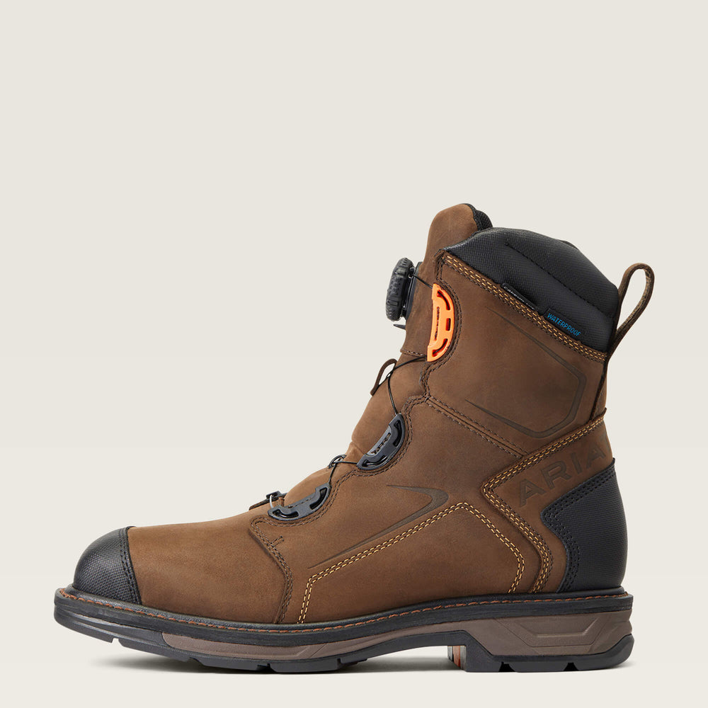 Ariat / WorkHog XT 8" BOA Waterproof Carbon Toe Work Boot