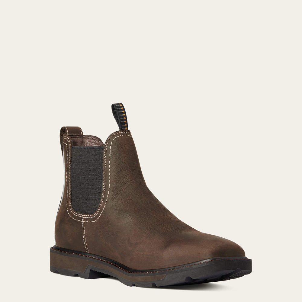 Ariat / Groundbreaker Chelsea Wide Square Toe Waterproof Work Boot