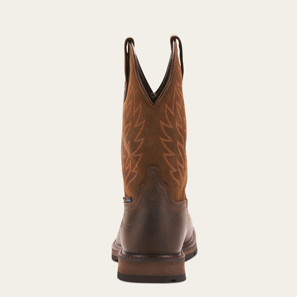 Ariat / Groundbreaker Wide Square Toe Waterproof Steel Toe Work Boot