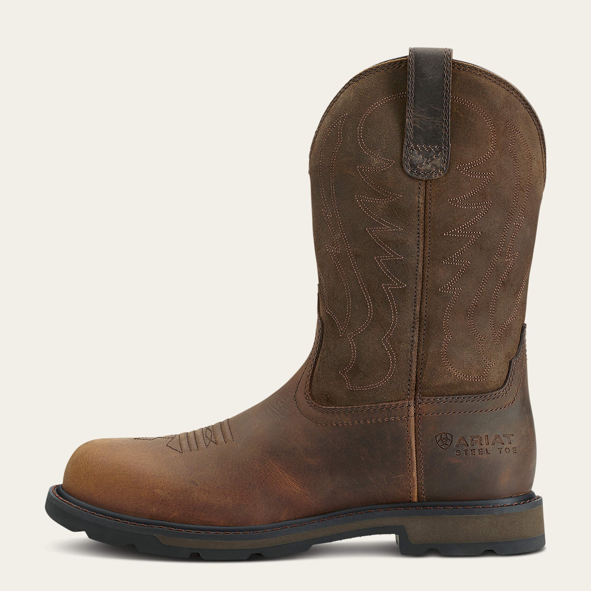 Ariat / Groundbreaker Steel Toe Work Boot