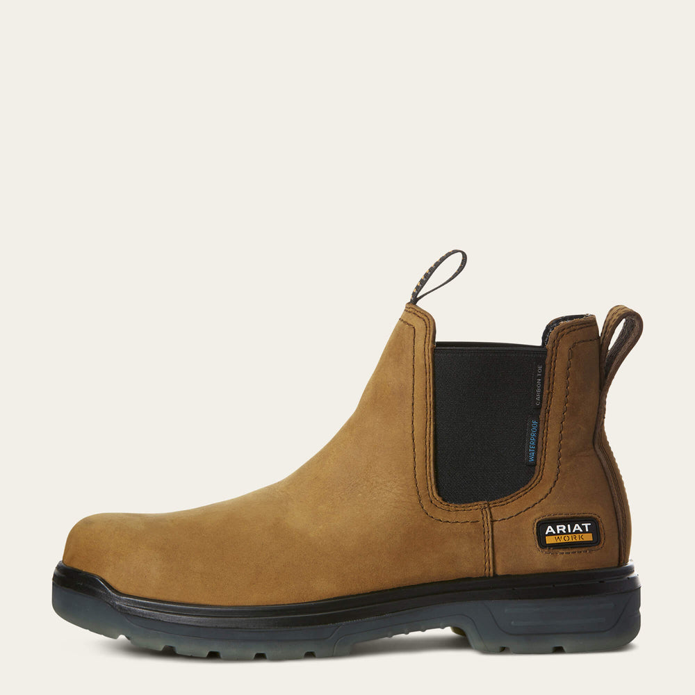 Ariat / Turbo Chelsea Waterproof Carbon Toe Work Boot