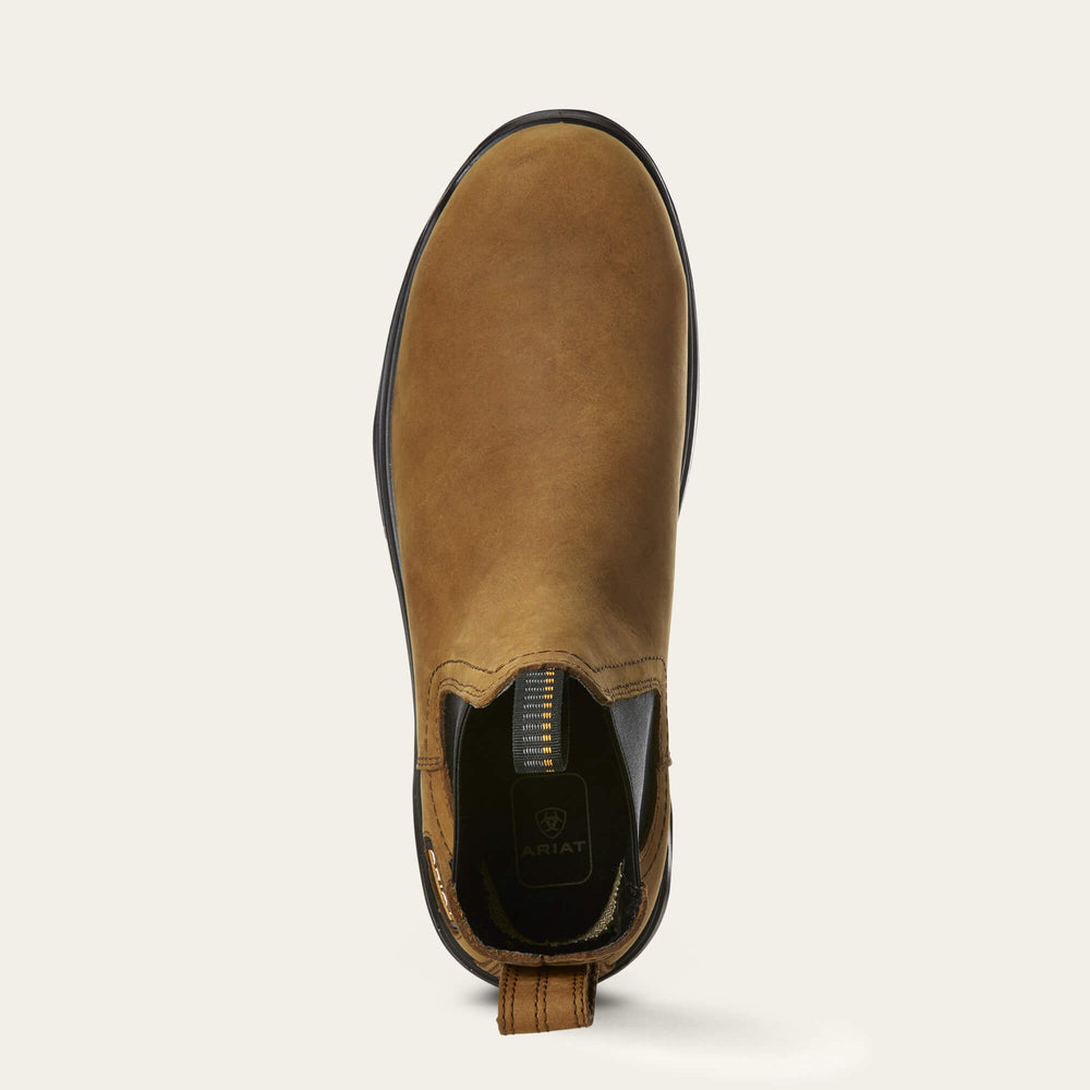 Ariat / Turbo Chelsea Waterproof Carbon Toe Work Boot