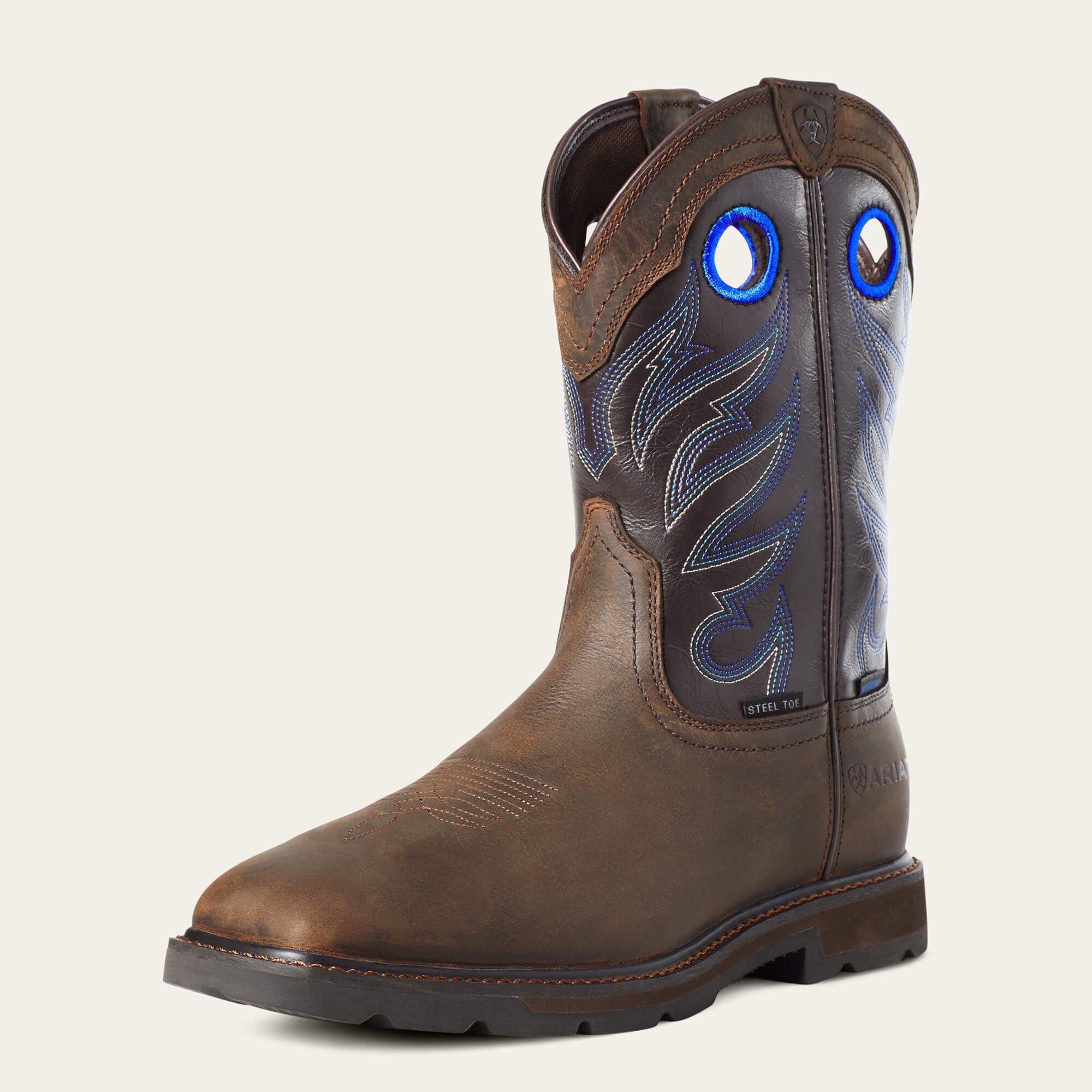 Ariat / Groundwork Waterproof Steel Toe Work Boot