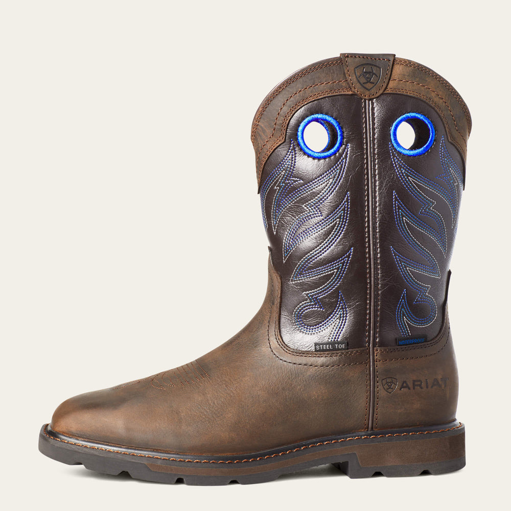 Ariat / Groundwork Waterproof Steel Toe Work Boot