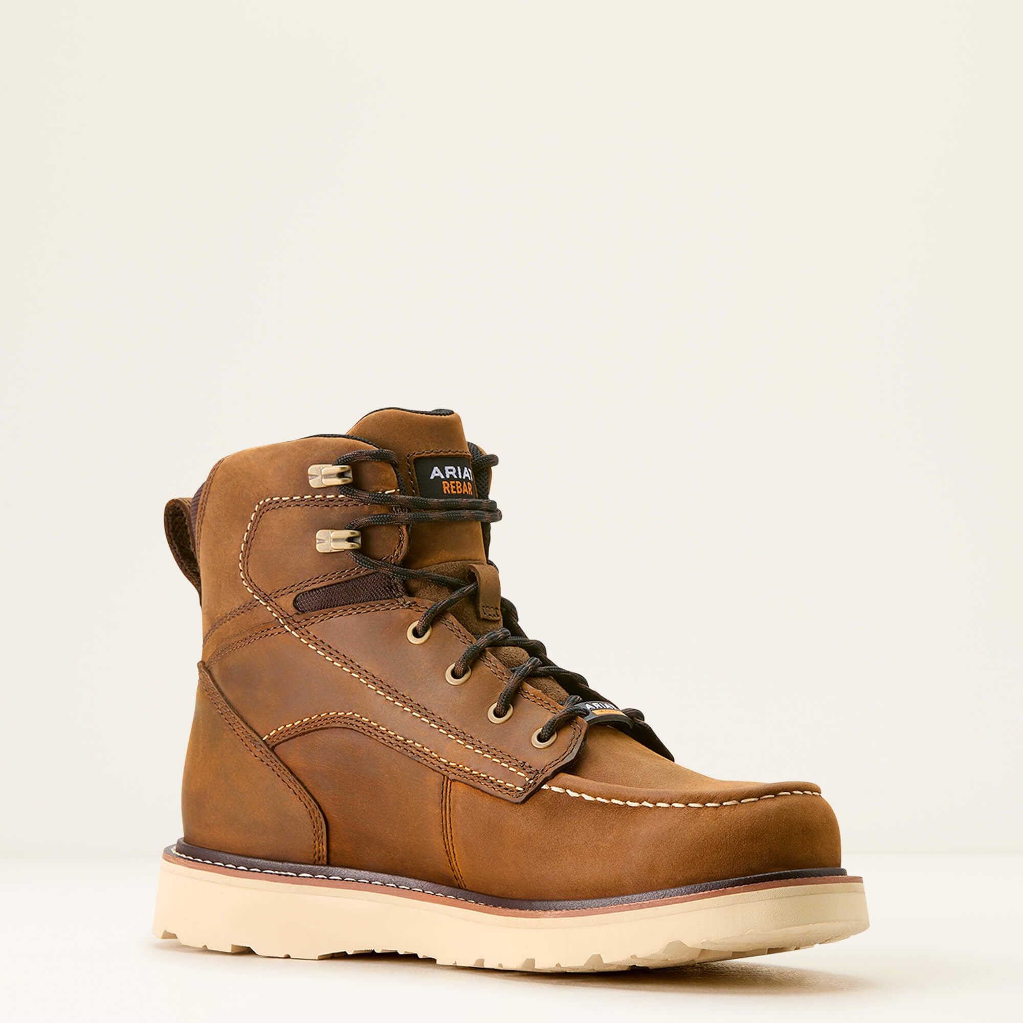 Ariat / Rebar Wedge Moc Toe 6" Waterproof Work Boot