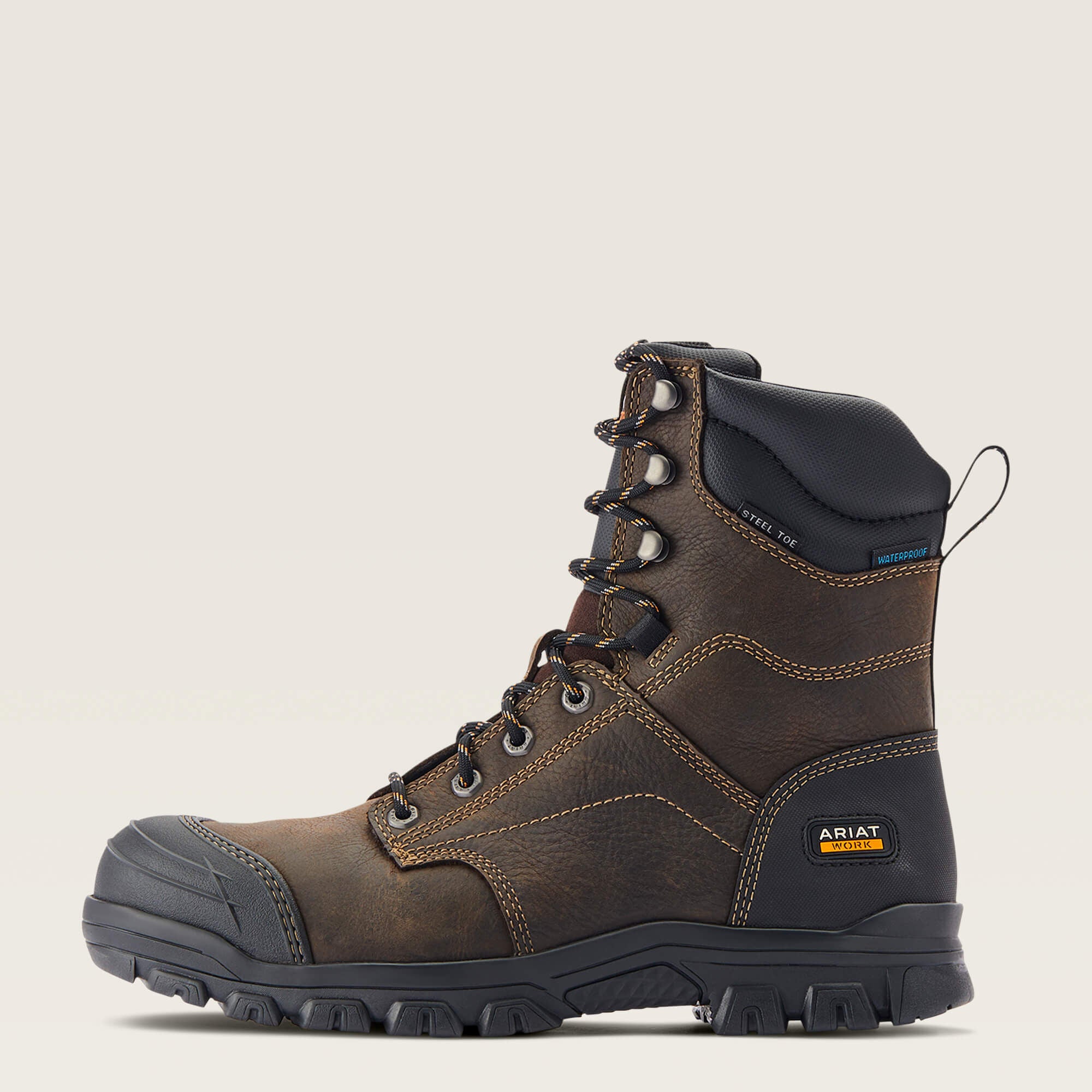 Ariat / Treadfast 8" Waterproof Steel Toe Work Boot
