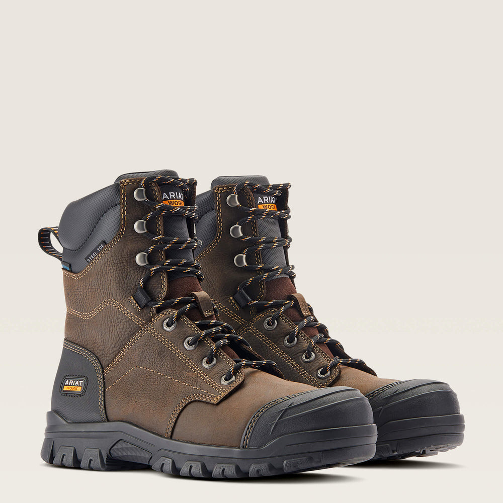 Ariat / Treadfast 8" Waterproof Steel Toe Work Boot