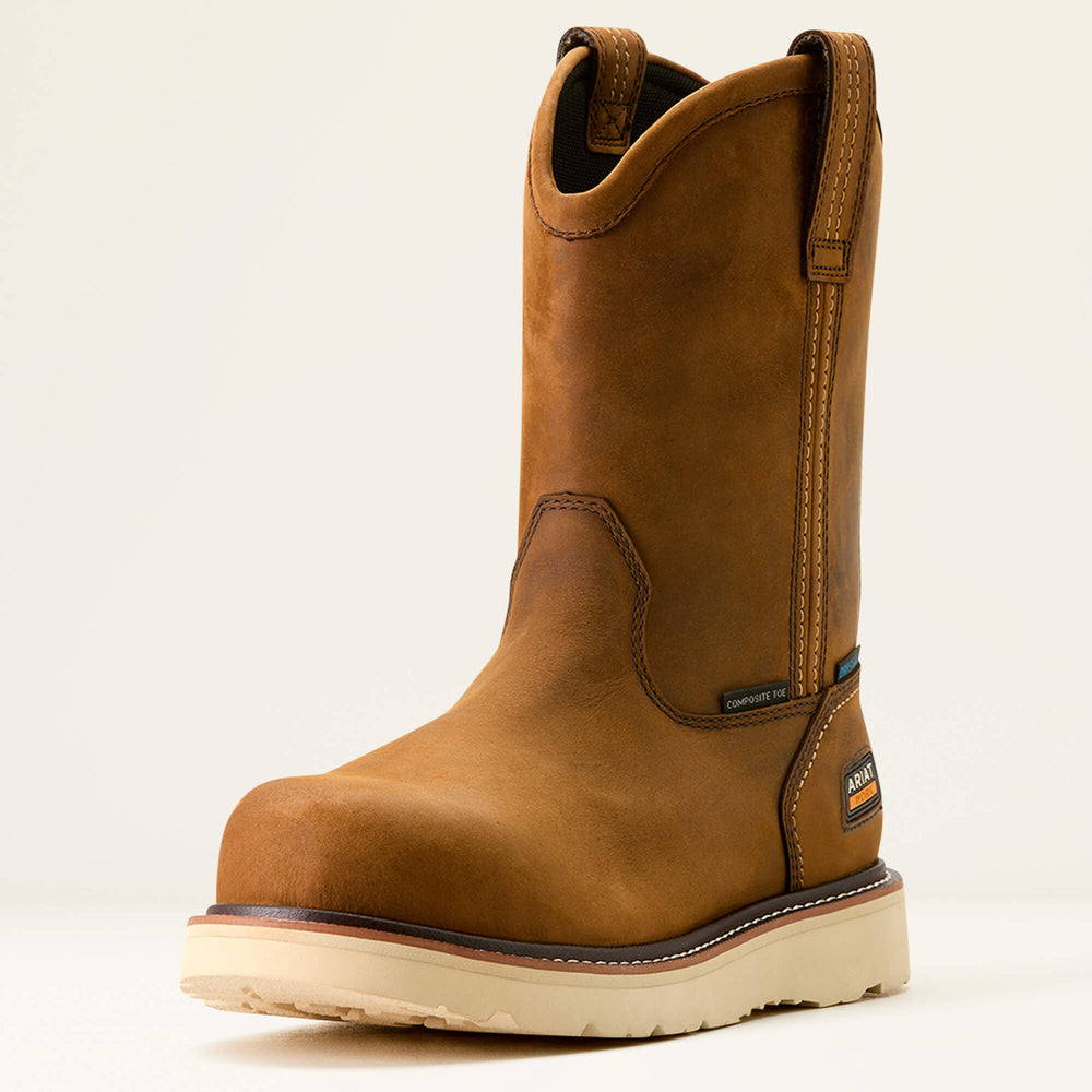 Ariat / Rebar Wedge Pull-On Waterproof Composite Toe Work Boot