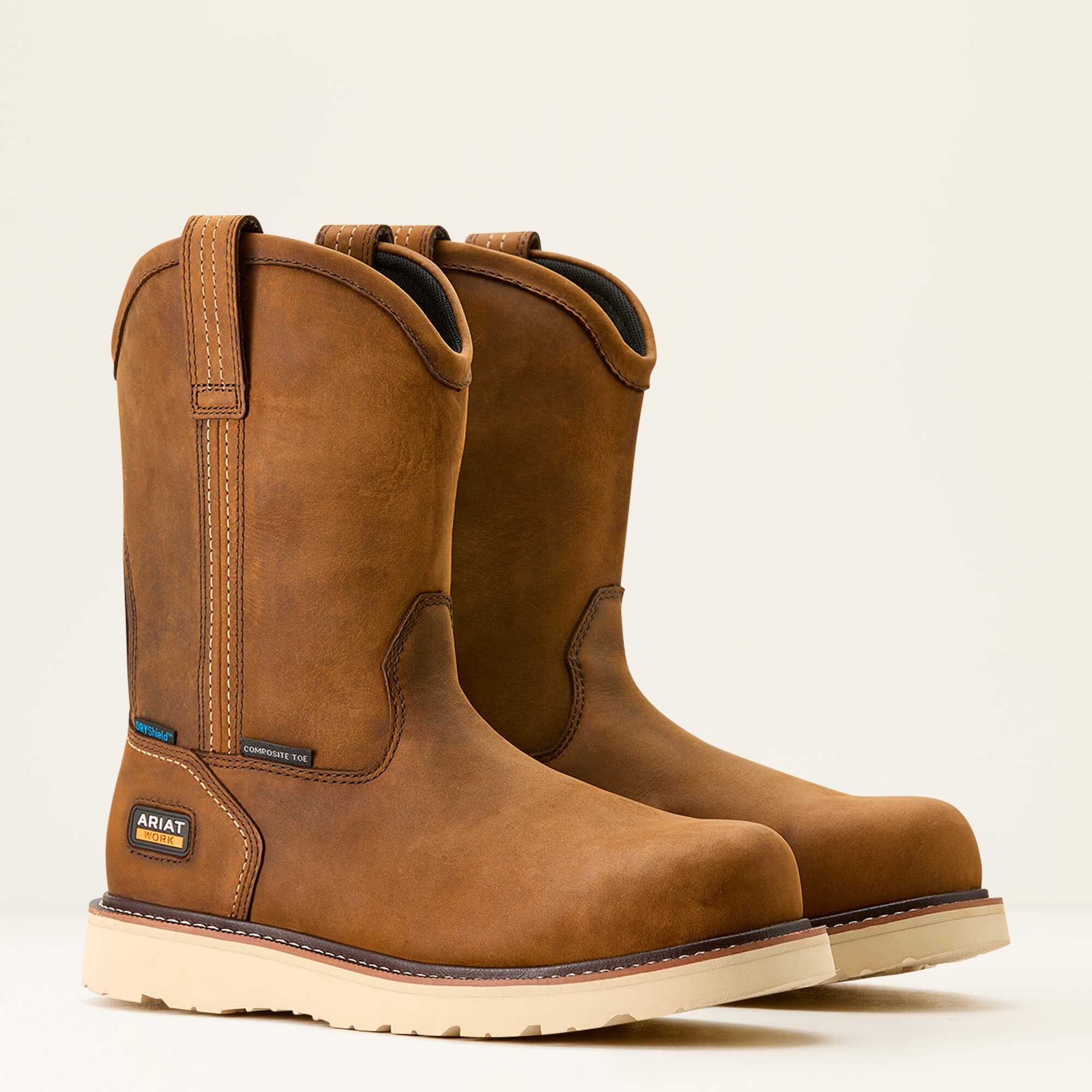 Ariat / Rebar Wedge Pull-On Waterproof Composite Toe Work Boot