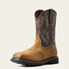 Ariat / Sierra Wide Square Toe Steel Toe Work Boot