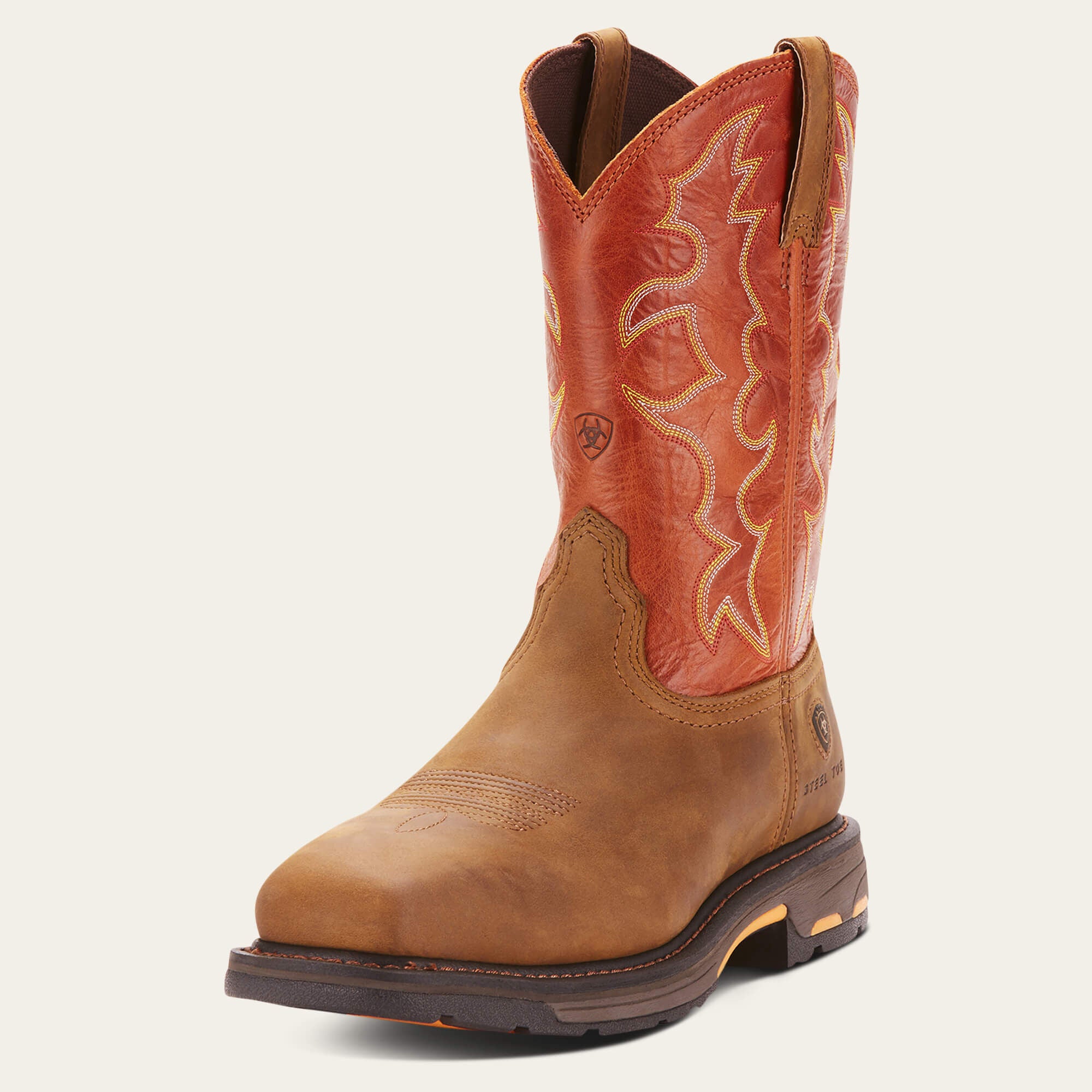 Ariat / WorkHog Wide Square Toe Steel Toe Work Boot