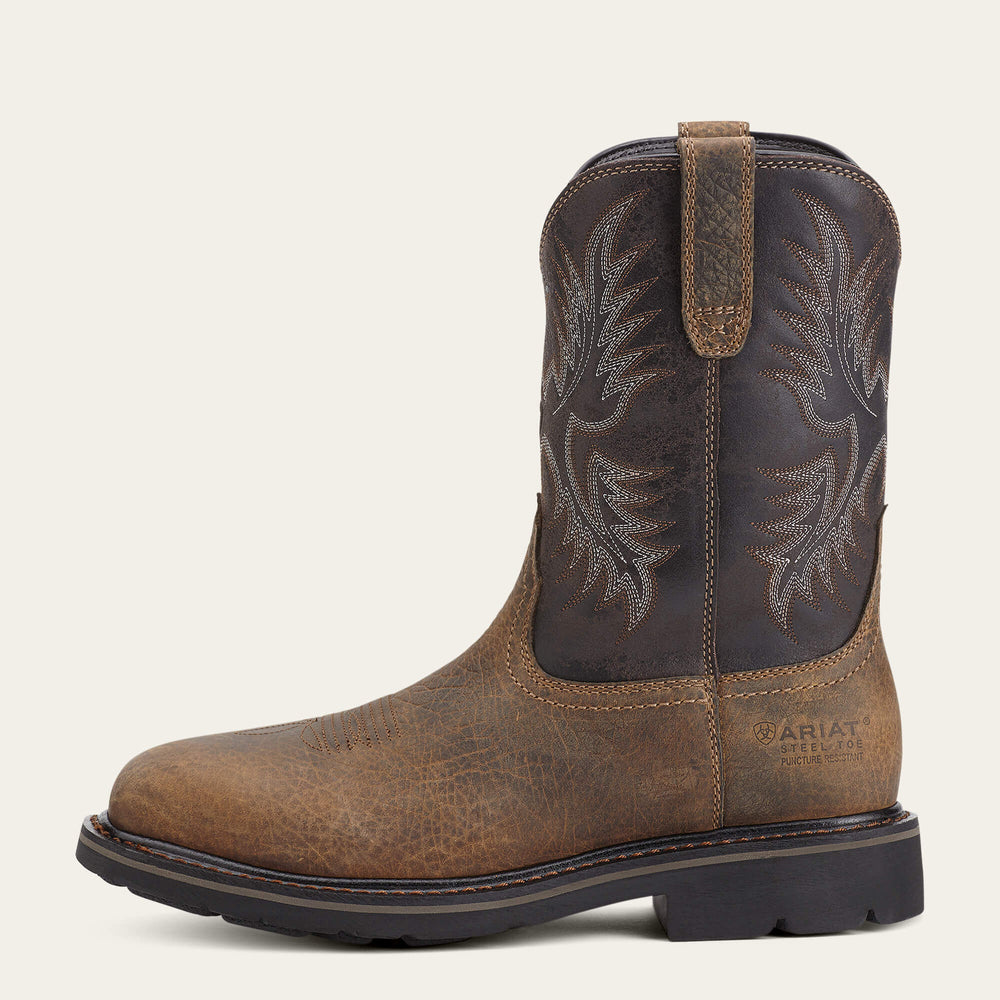 Ariat / Sierra Puncture Resistant Steel Toe Work Boot
