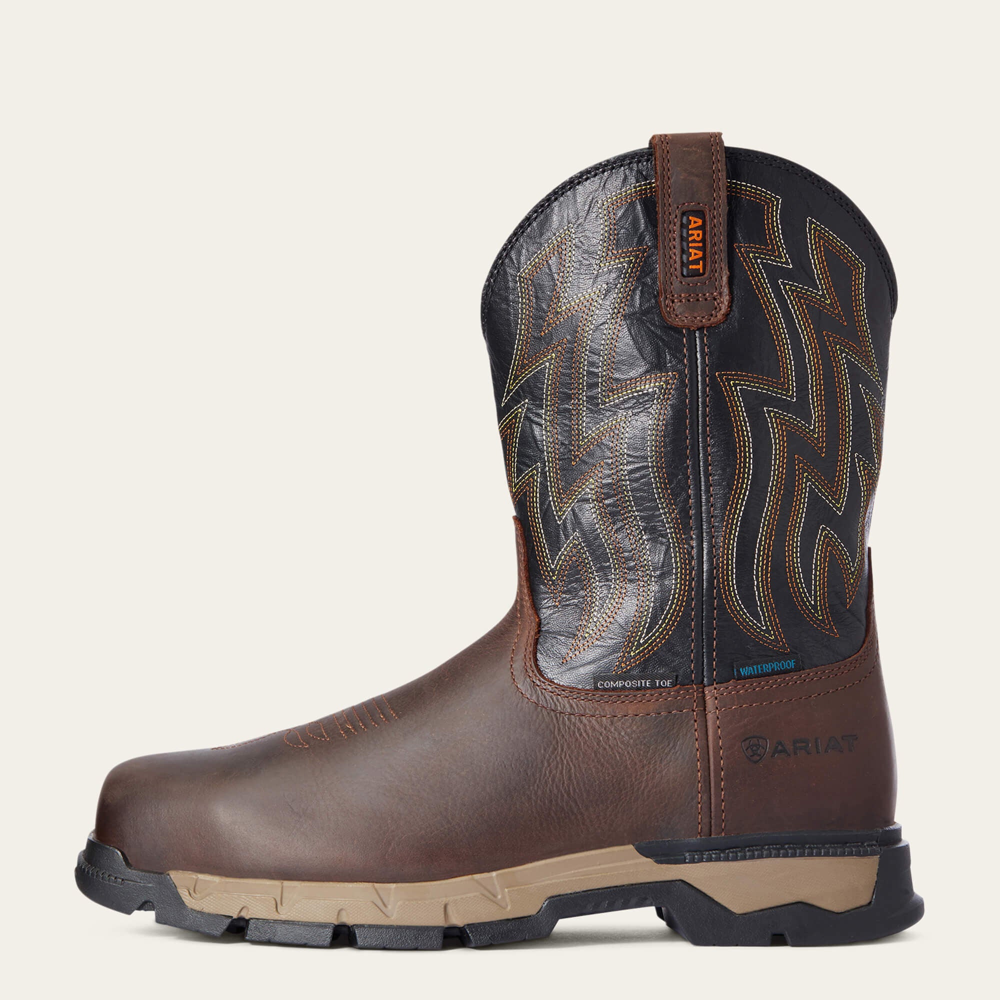 Ariat / Rebar Flex Western Waterproof Composite Toe Work Boot