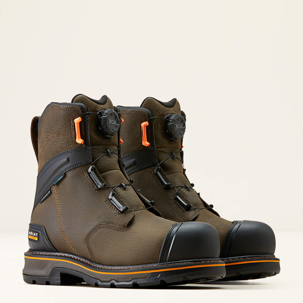 Ariat / Stump Jumper 8" BOA Waterproof Composite Toe Work Boot