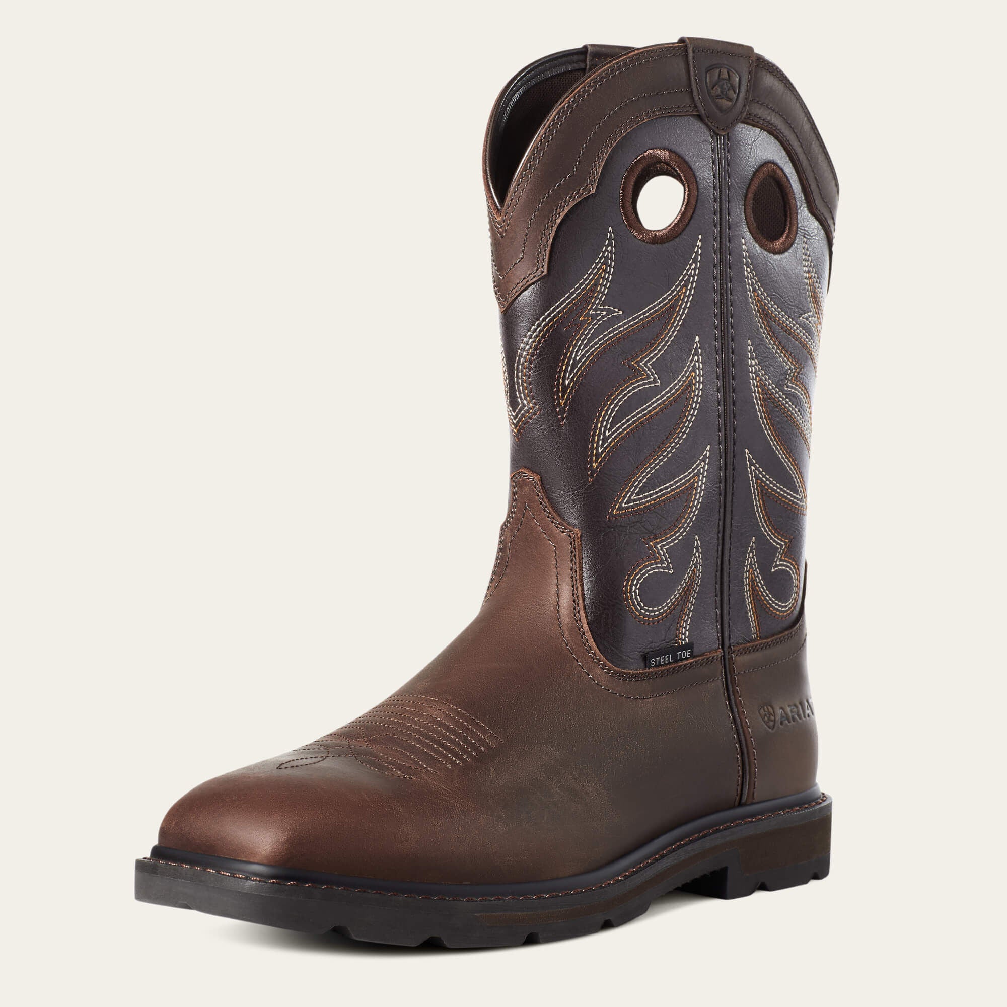 Ariat / Groundwork Wide Square Toe Steel Toe Work Boot
