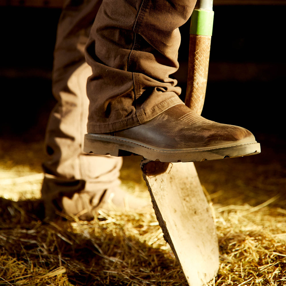 Ariat / Groundwork Wide Square Toe Steel Toe Work Boot