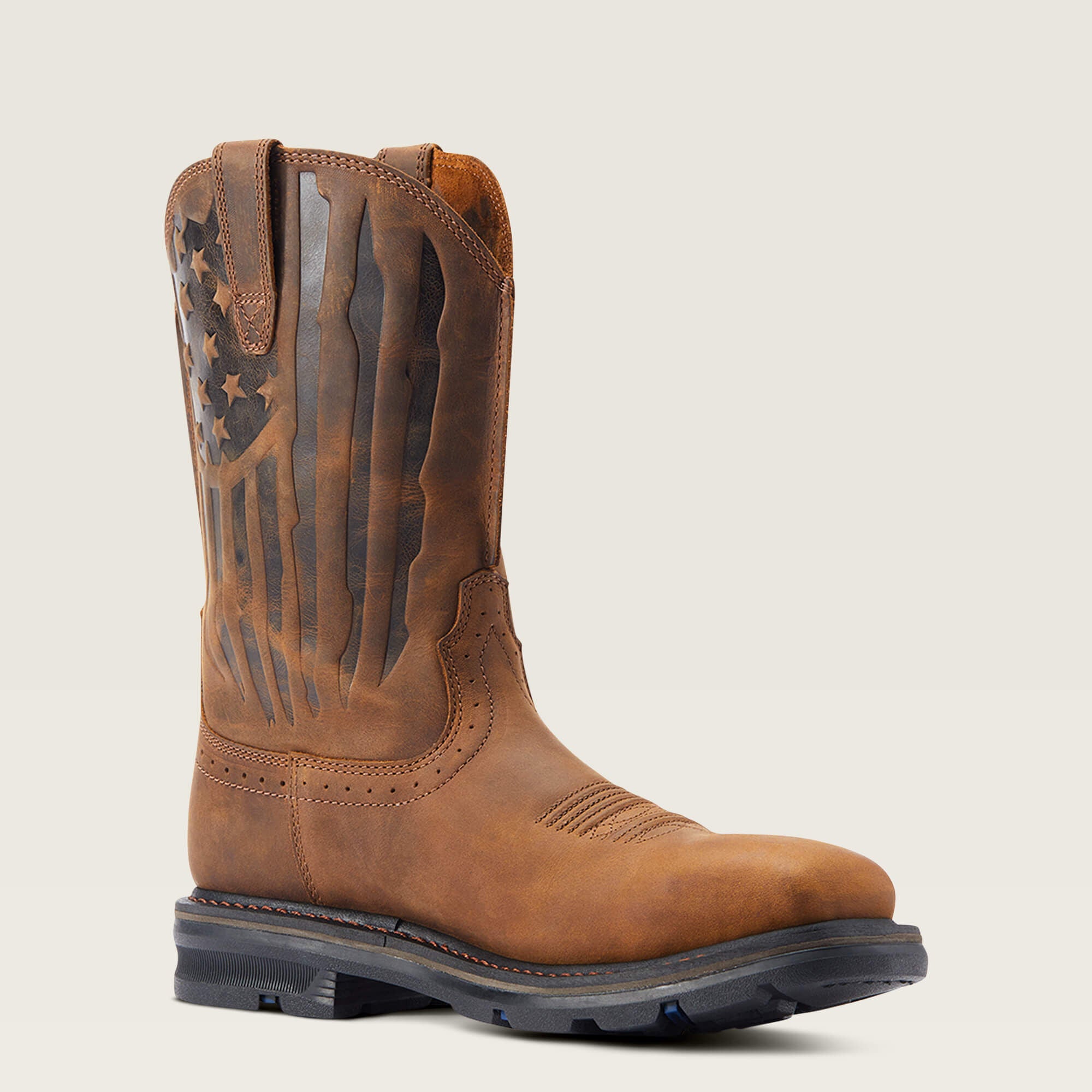 Ariat / Sierra Shock Shield Patriot Steel Toe Work Boot