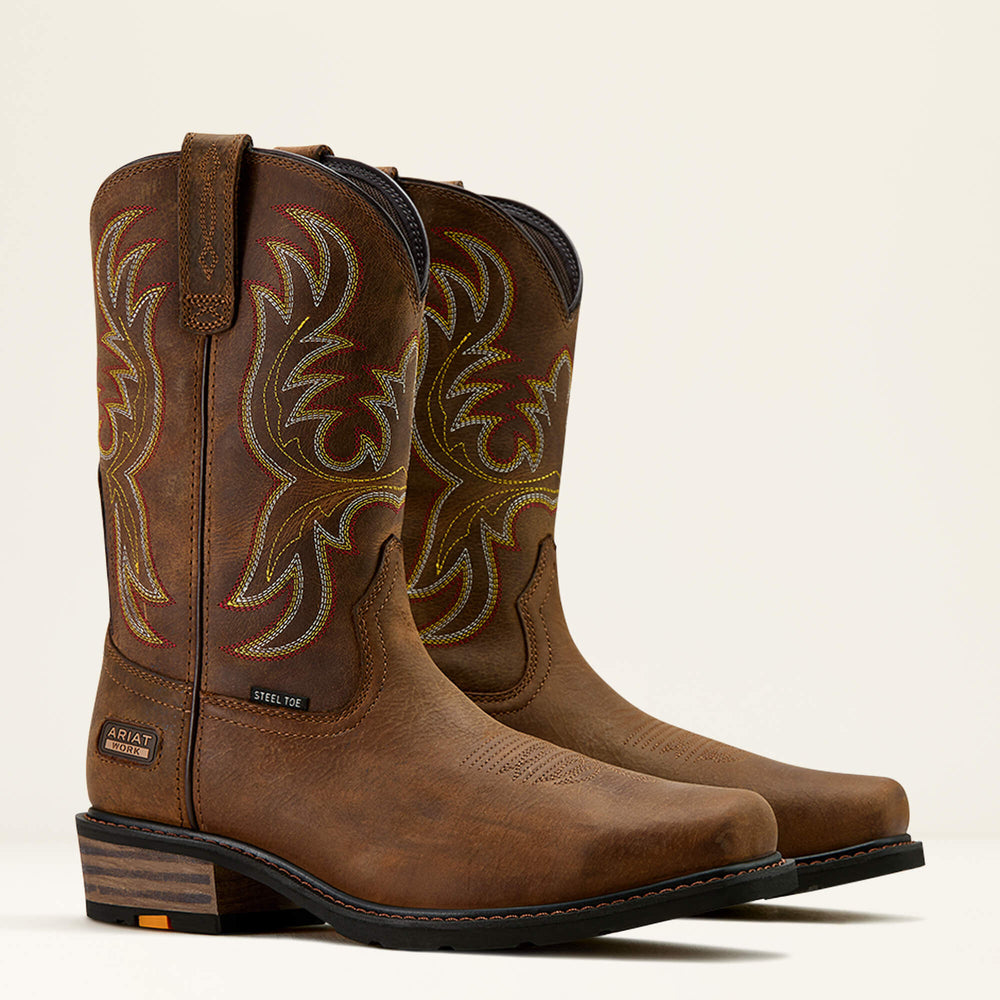 Ariat / Ironside Square Toe Steel Toe Work Boot