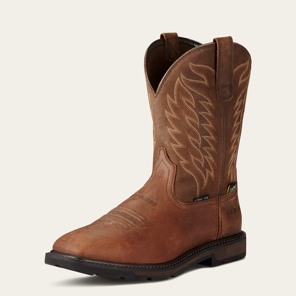 Ariat / Groundbreaker Wide Square Toe MetGuard MetGuard Steel Toe Work Boot