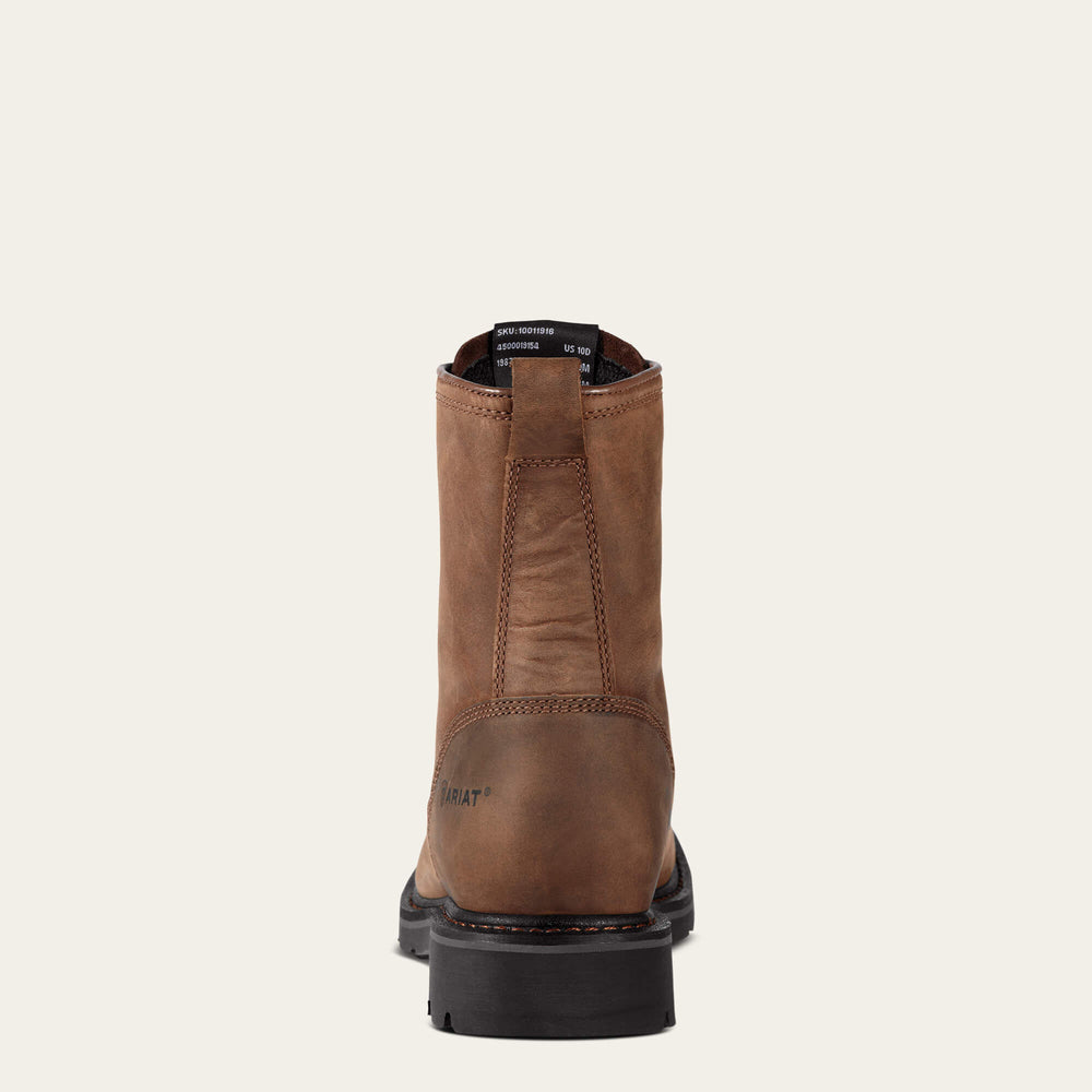 Ariat / Cascade 8" Wide Square Toe Steel Toe Work Boot