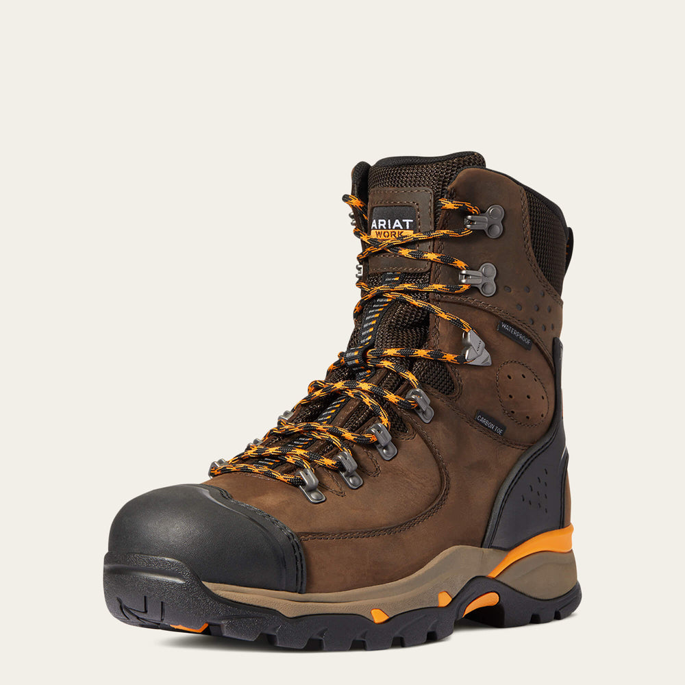 Ariat / Endeavor 8" Waterproof Carbon Toe Work Boot