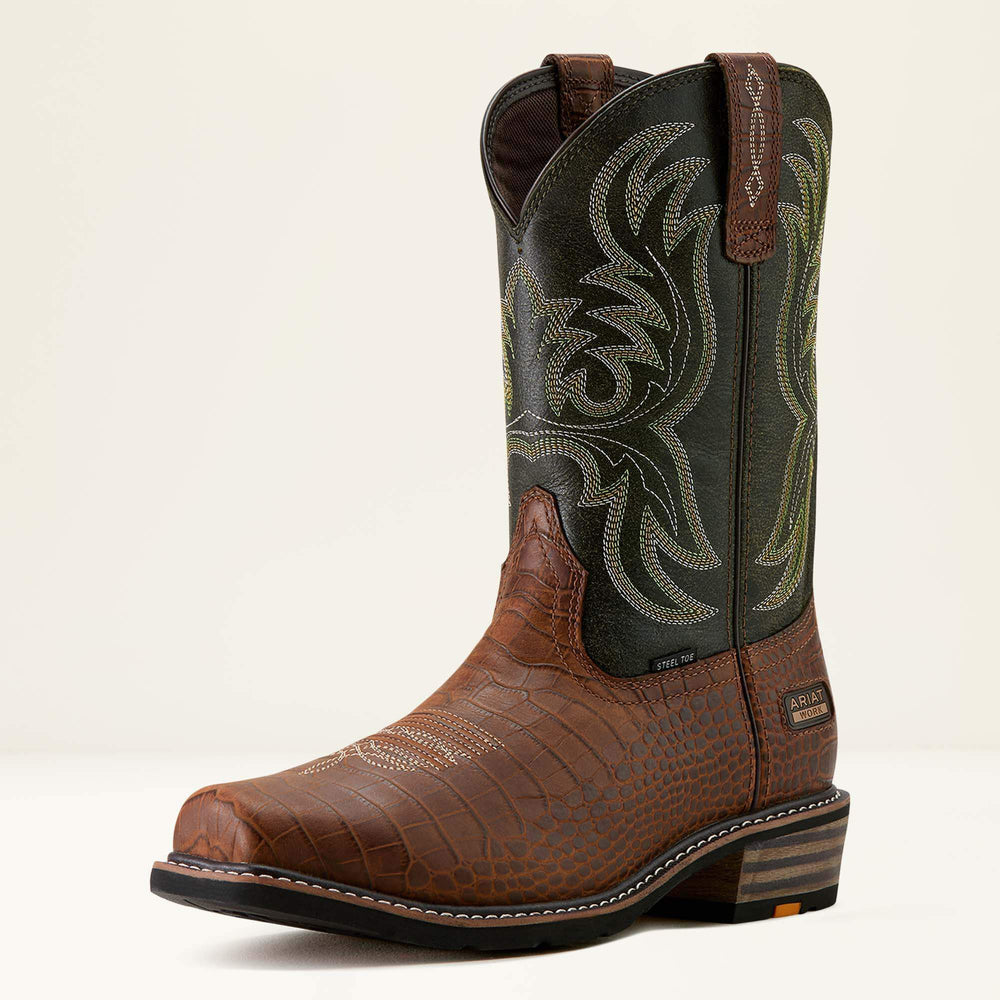 Ariat / Ironside Square Toe Steel Toe Work Boot