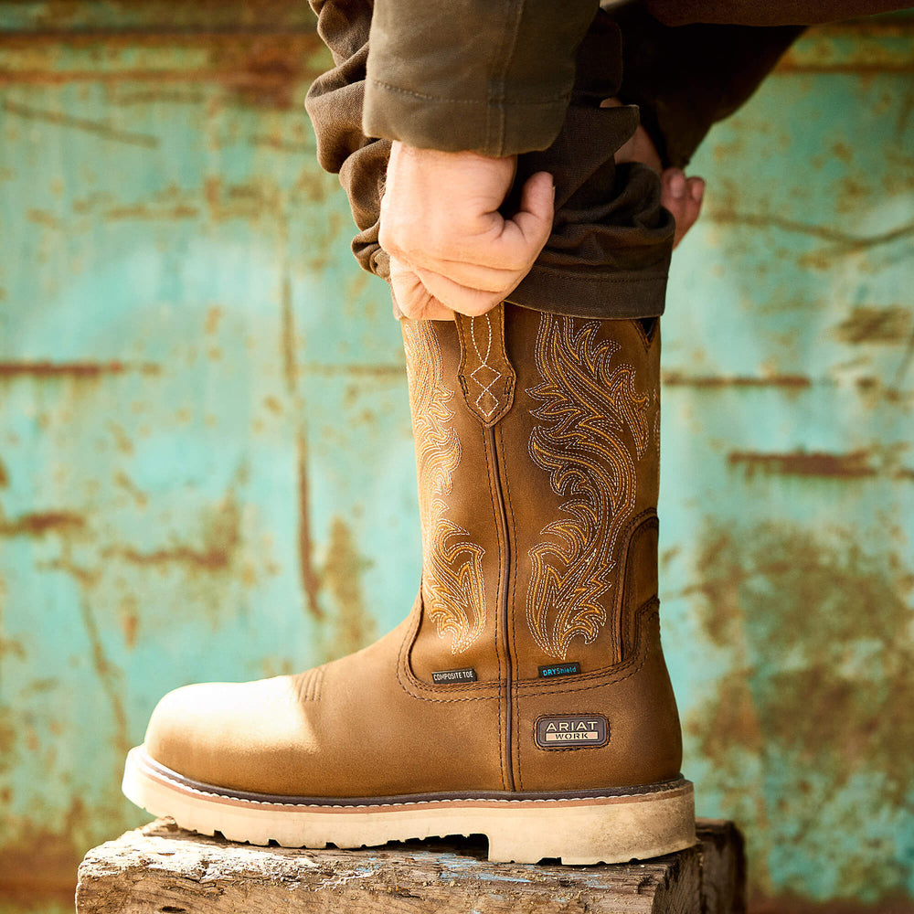 Ariat / Activator Argo Waterproof Round Toe Composite Toe Work Boot