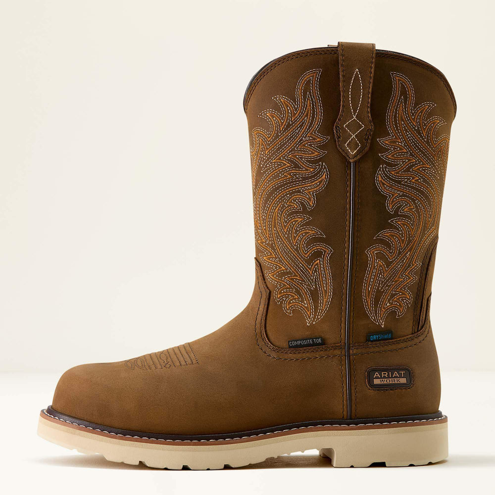 Ariat / Activator Argo Waterproof Round Toe Composite Toe Work Boot