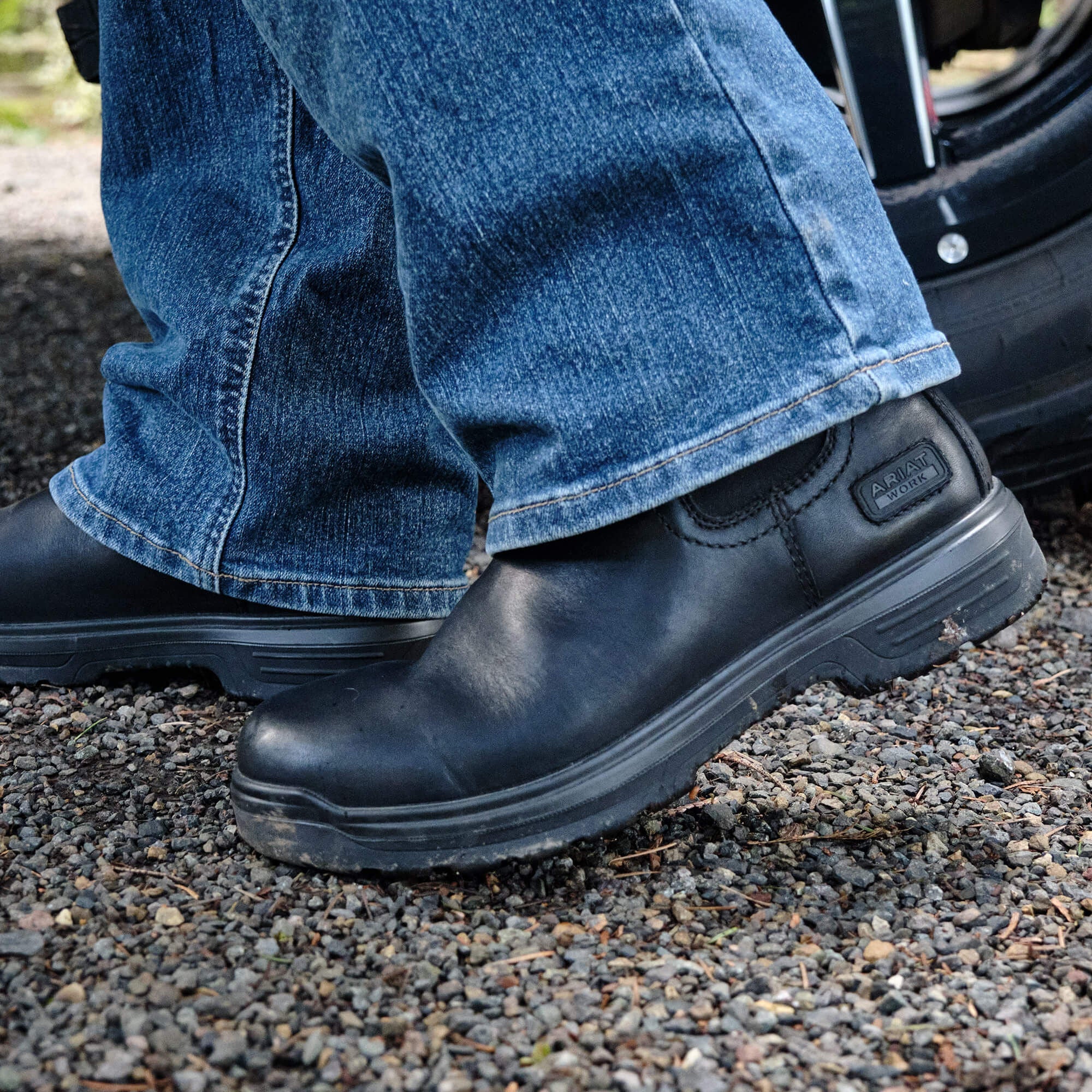 Ariat / Turbo Chelsea Waterproof Work Boot