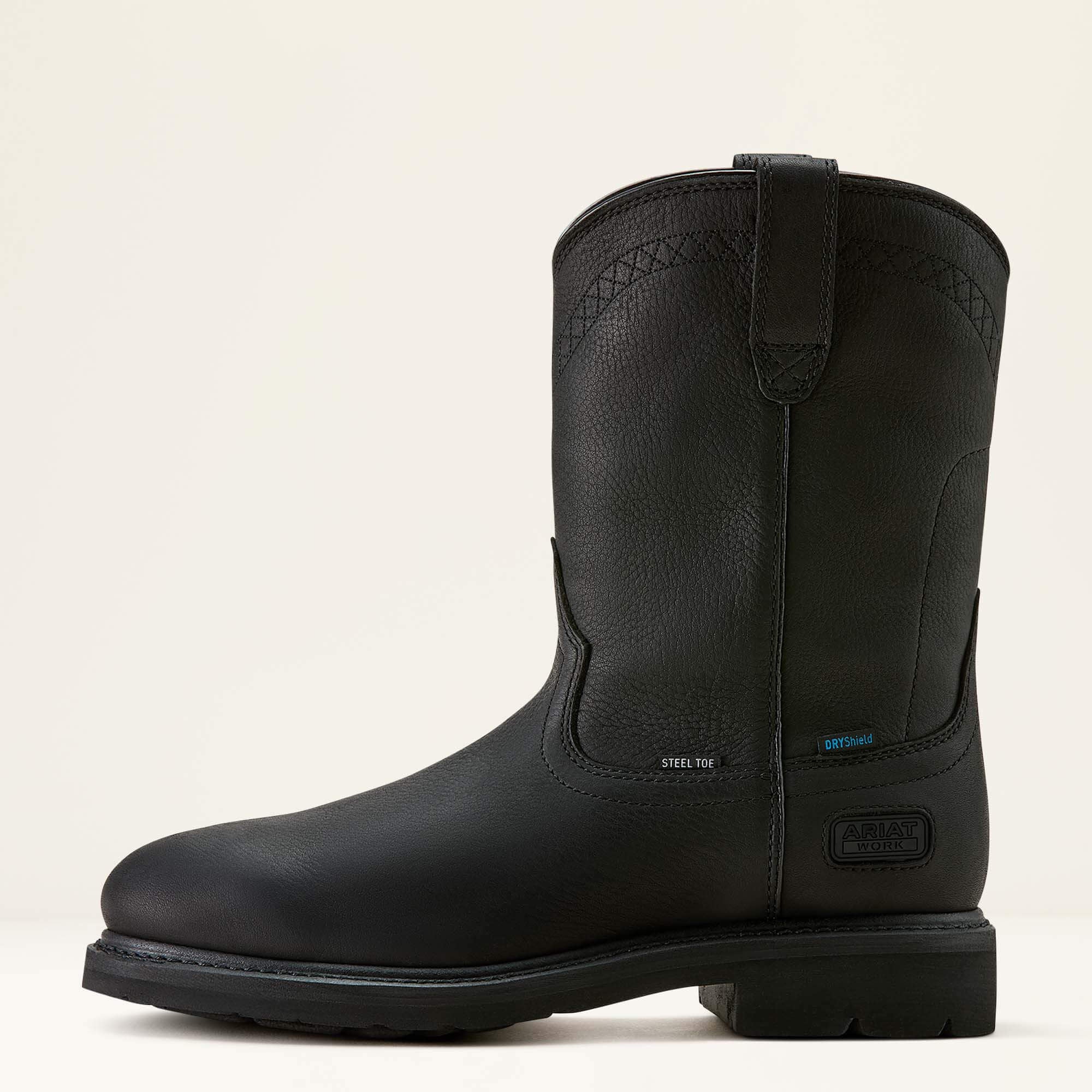 Ariat / Sierra Waterproof Roper Toe Steel Toe Work Boot