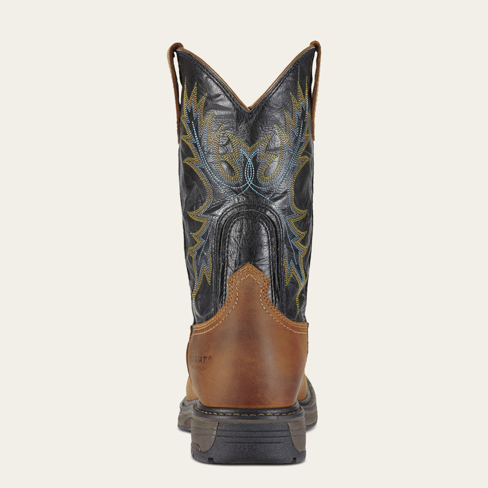 Ariat / WorkHog Wide Square Toe Waterproof Steel Toe Work Boot