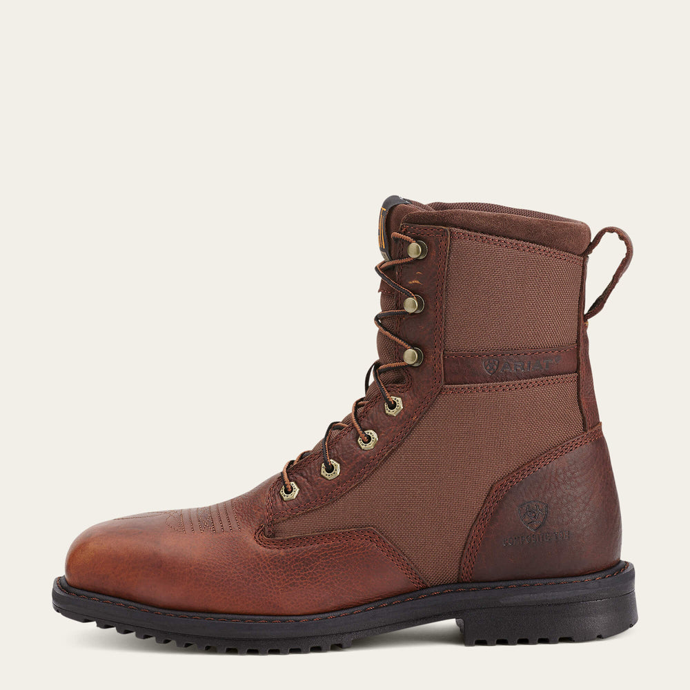 Ariat / RigTek 8" Wide Square Toe Composite Toe Work Boot