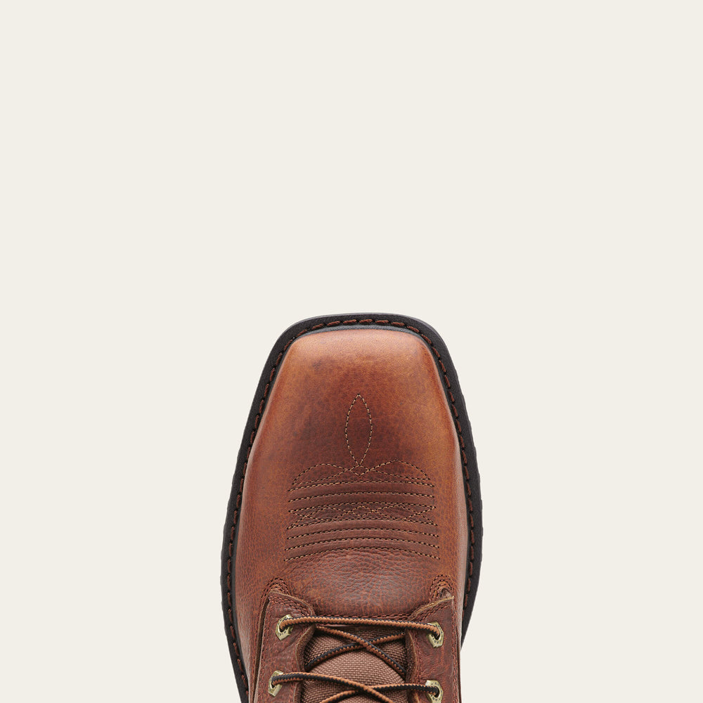 Ariat / RigTek 8" Wide Square Toe Composite Toe Work Boot