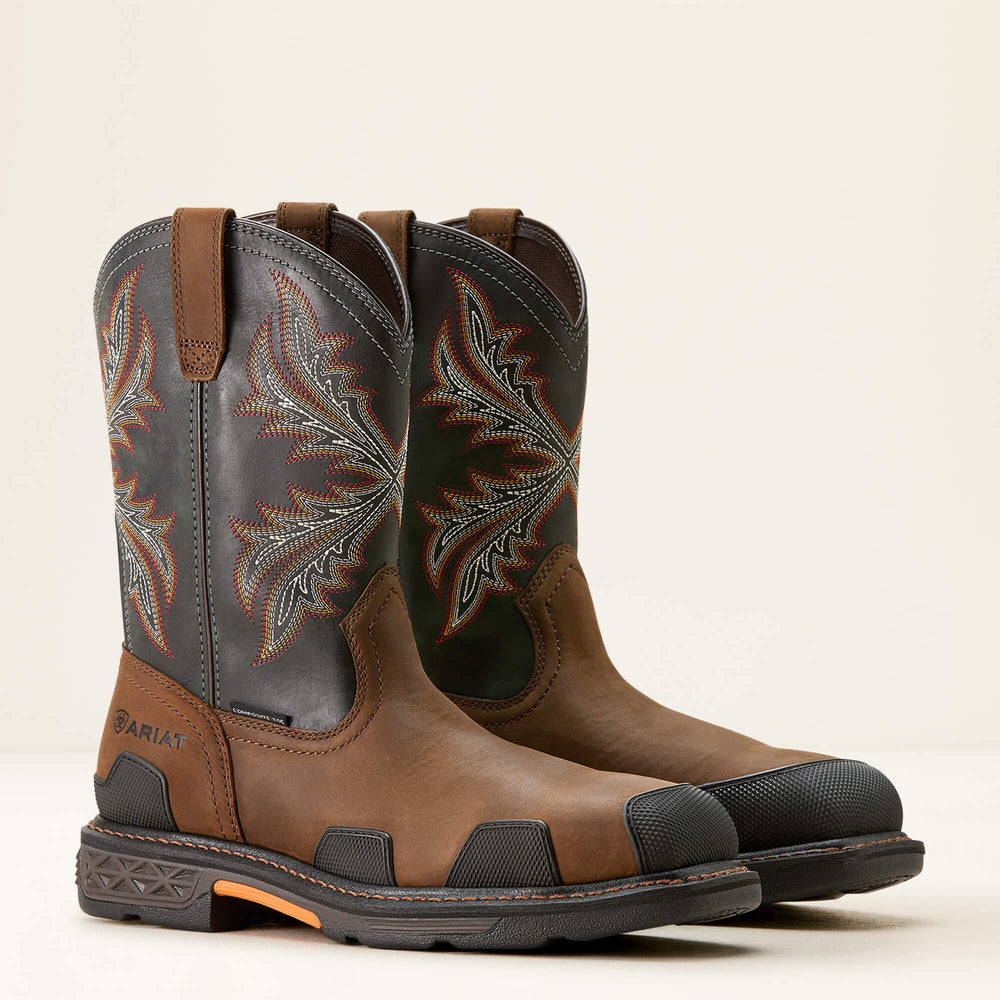 Ariat / OverDrive Wide Square Toe Composite Toe Work Boot