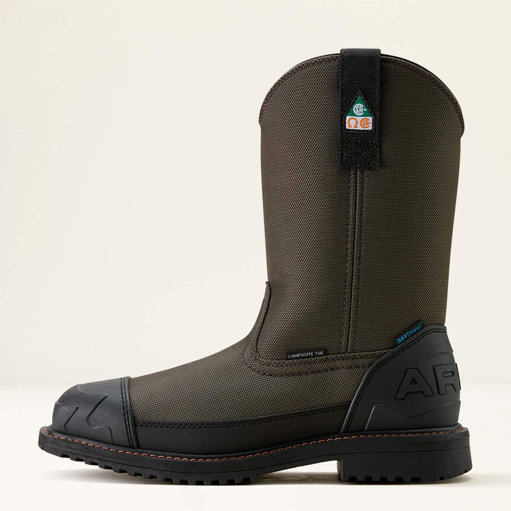 Ariat / RigTEK Wildcat Pull-On CSA Waterproof Wide Square Toe Composite Toe Work Boot