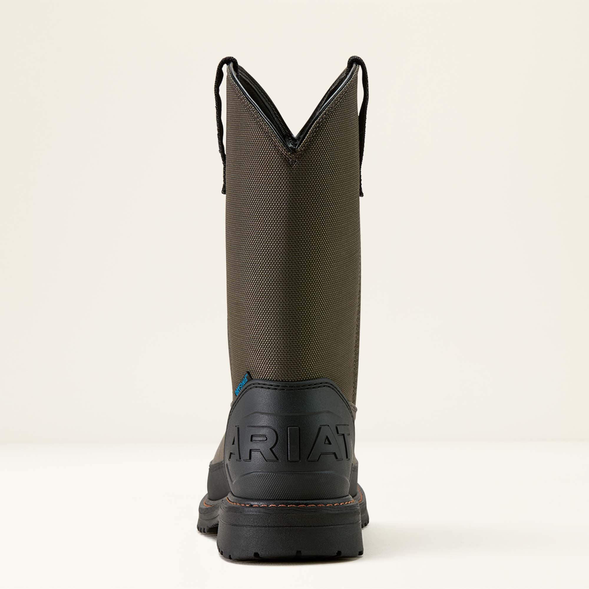 Ariat / RigTEK Wildcat Pull-On CSA Waterproof Wide Square Toe Composite Toe Work Boot