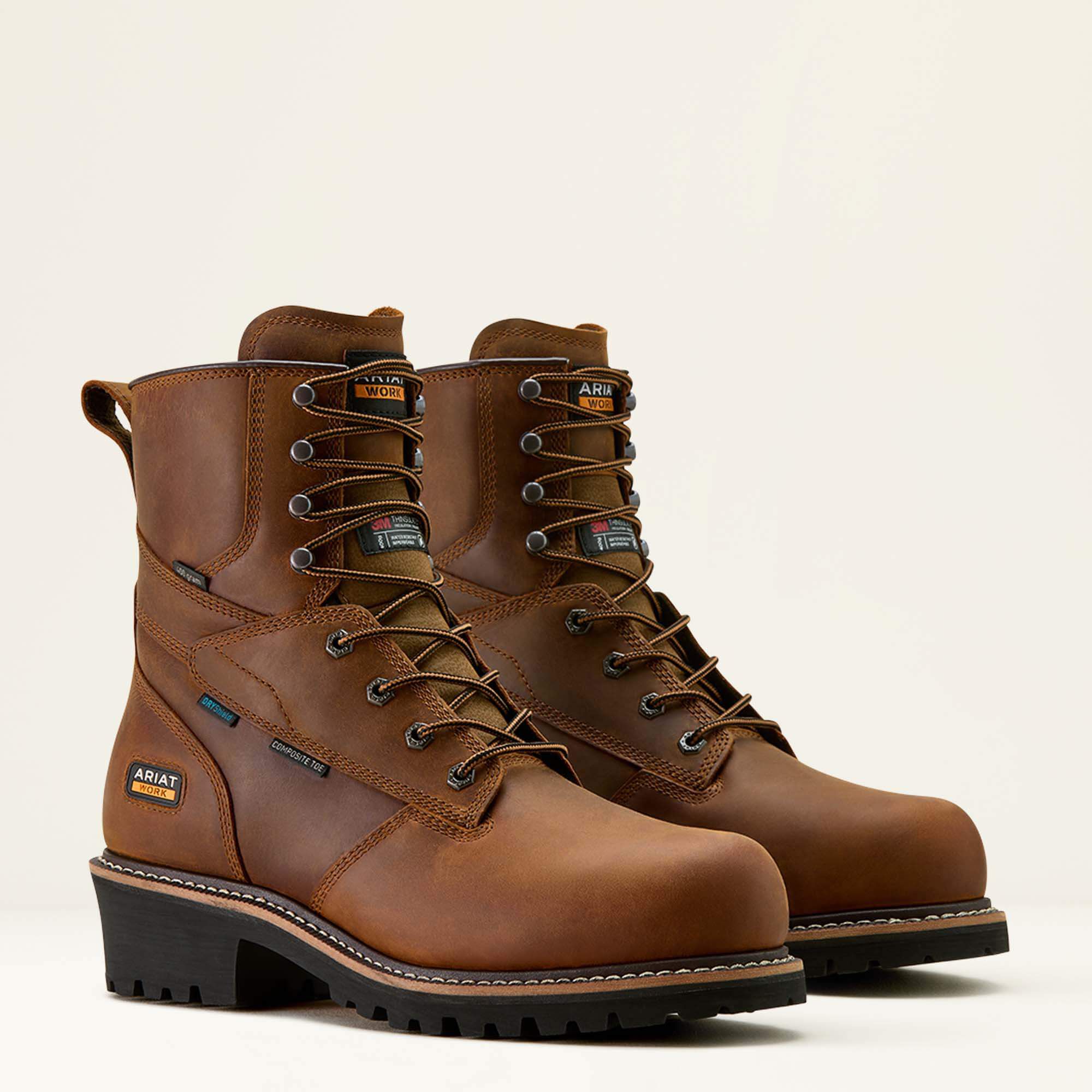 Ariat / Logger Shock Shield Waterproof Insulated Composite Toe Work Boot
