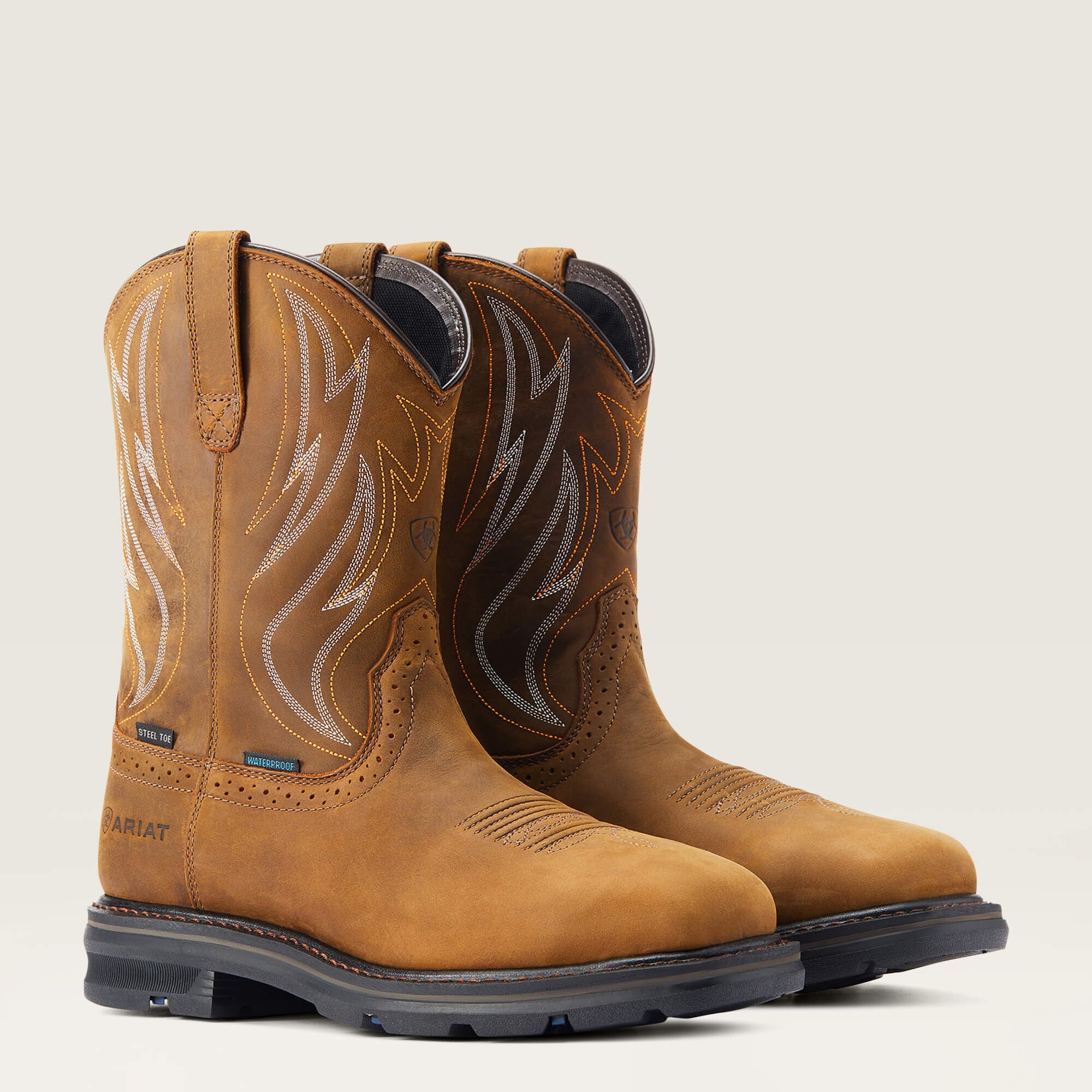 Ariat / Sierra Shock Shield Waterproof Steel Toe Work Boot