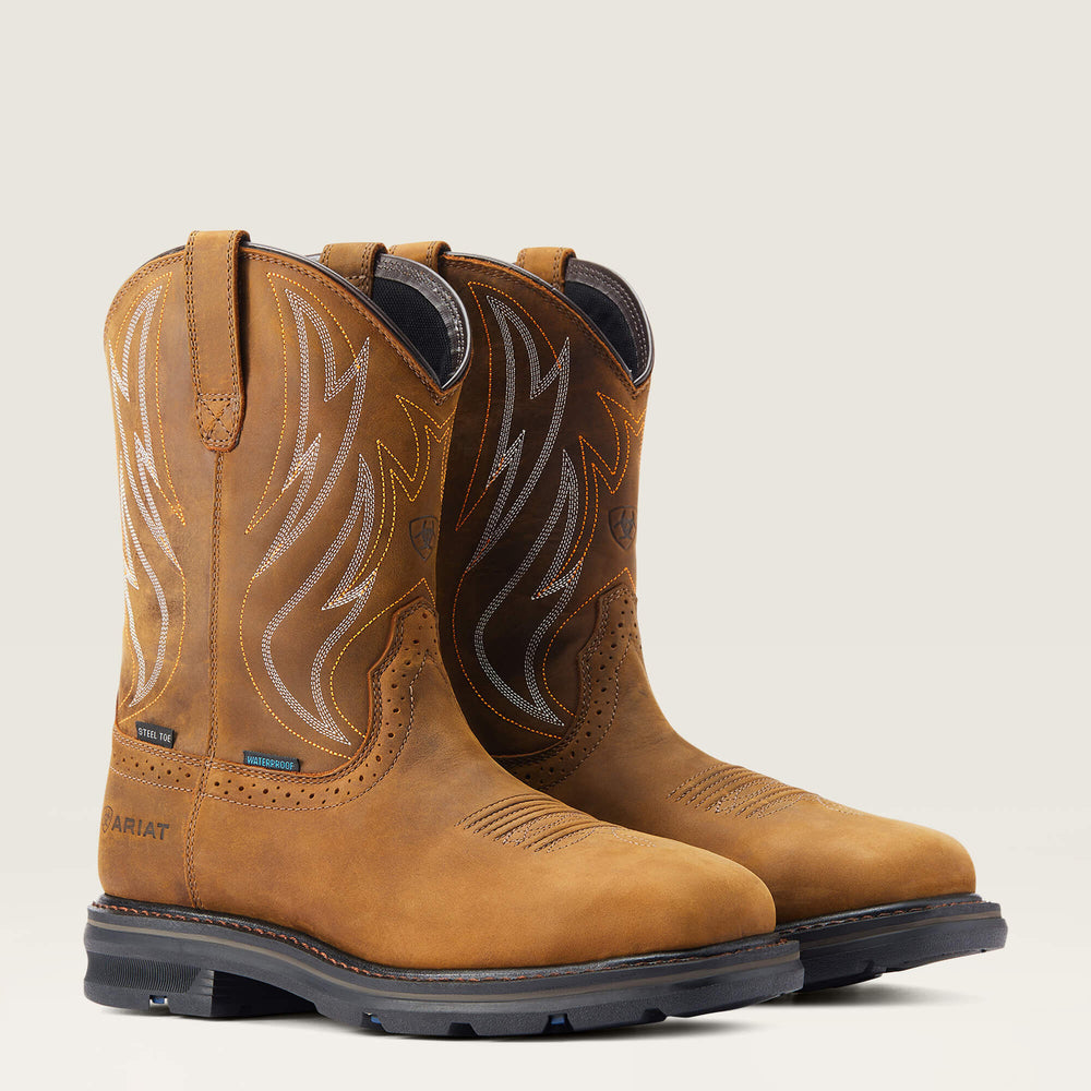 Ariat / Sierra Shock Shield Waterproof Steel Toe Work Boot
