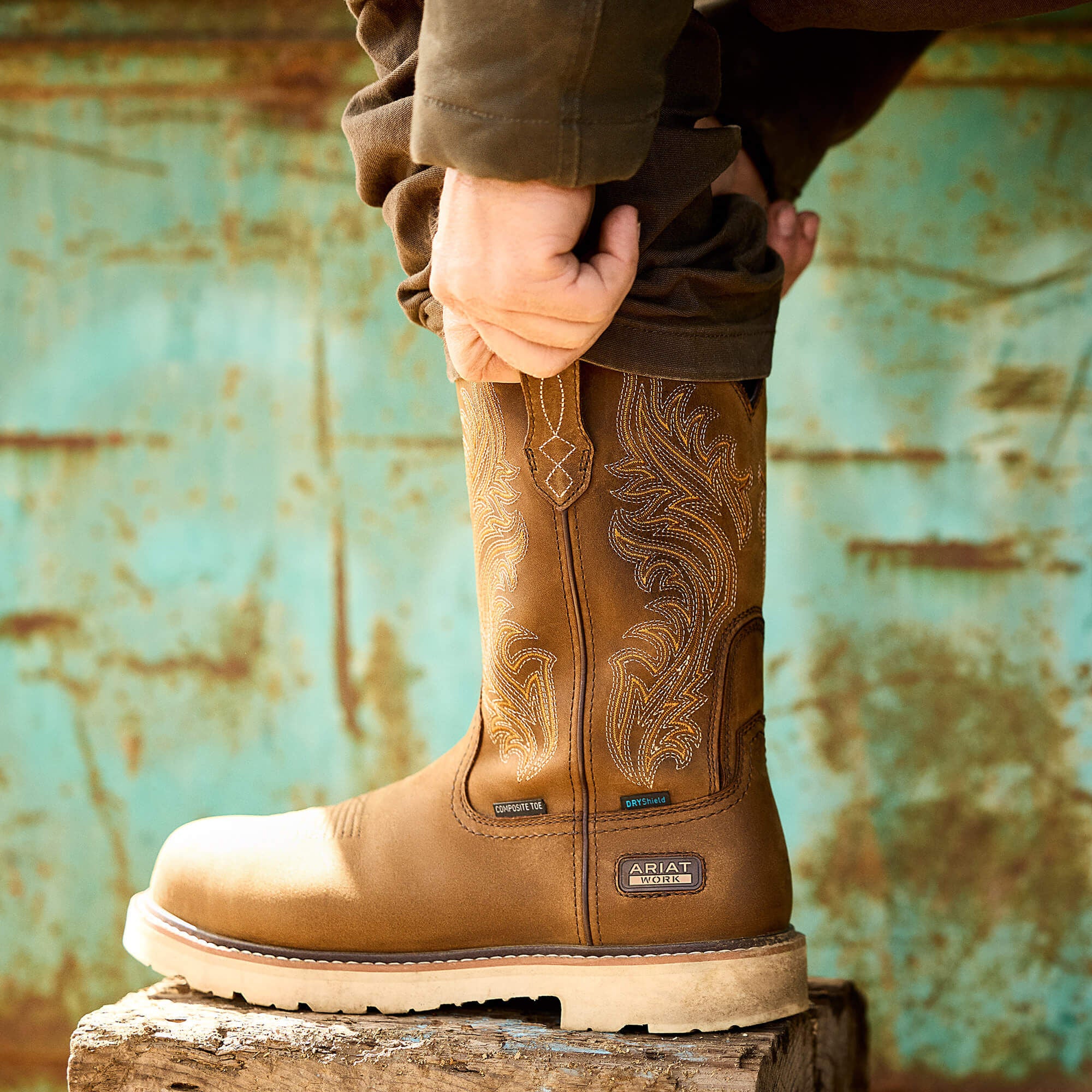 Ariat / Logger Shock Shield Waterproof Work Boot