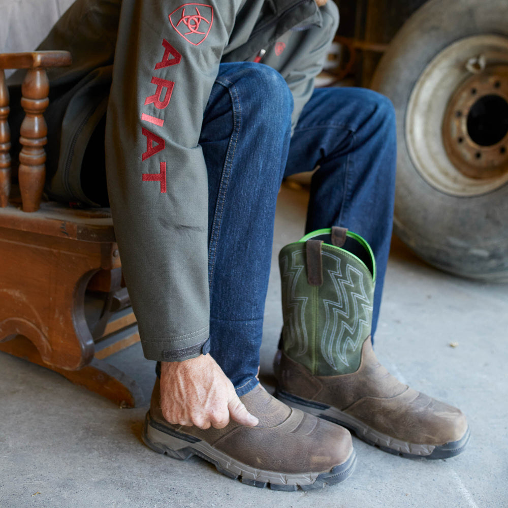 Ariat / Rebar Flex Western Waterproof Composite Toe Work Boot