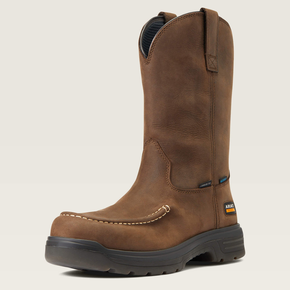 Ariat / Turbo Moc Toe Waterproof Carbon Toe Work Boot