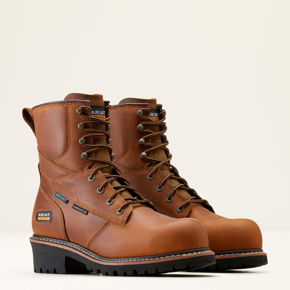 Ariat / Logger Shock Shield Waterproof Composite Toe Work Boot