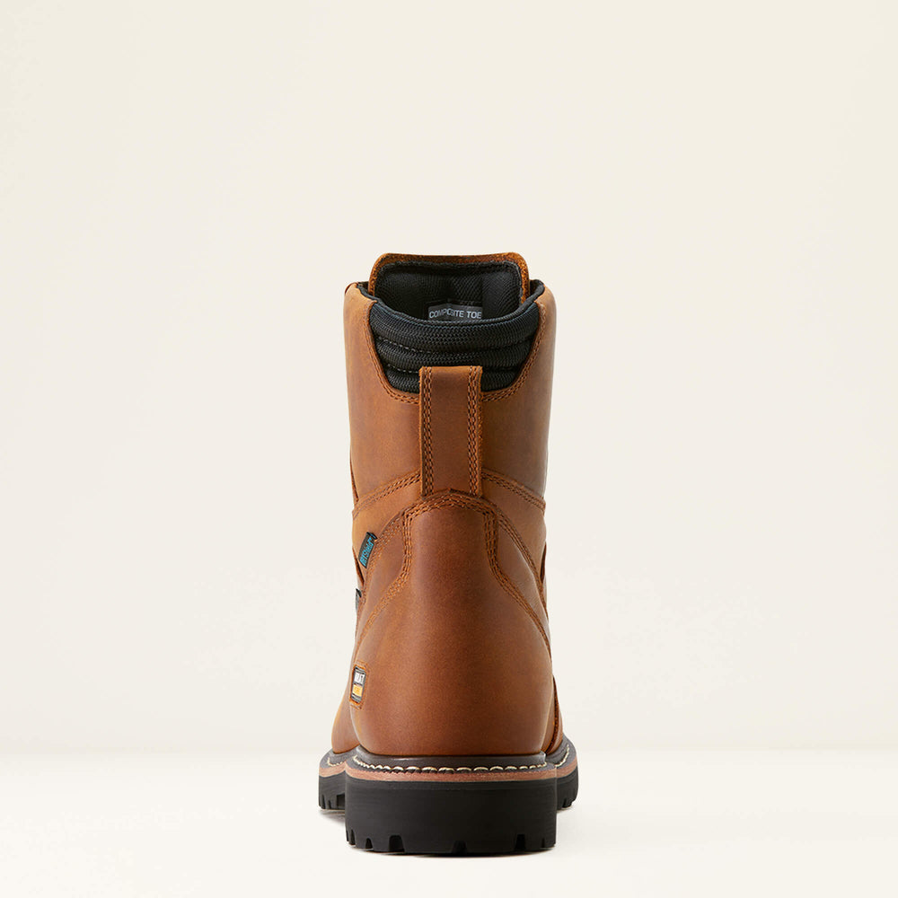 Ariat / Longview Shock Shield 8" Waterproof Composite Toe Work Boot