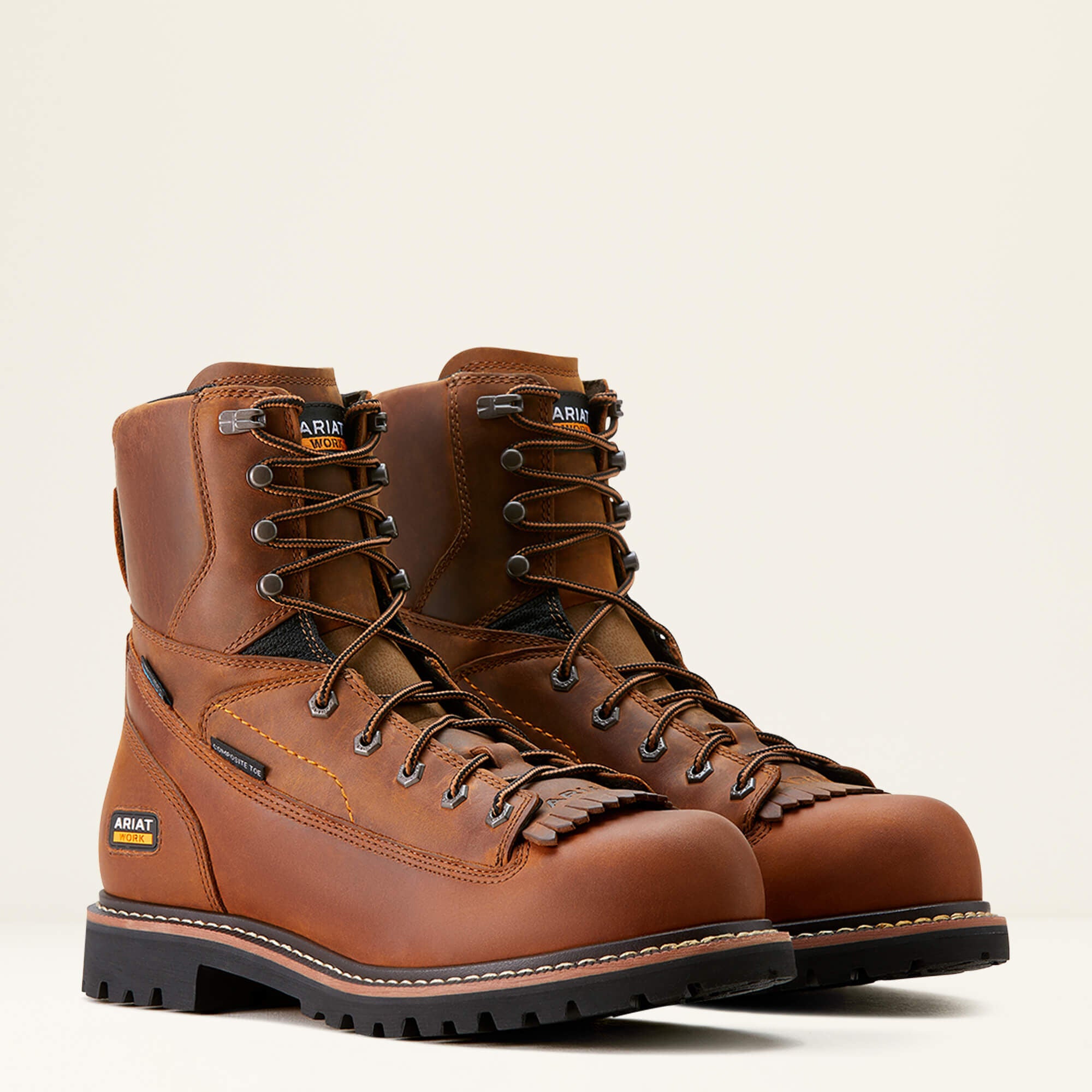 Ariat / Longview Shock Shield 8" Waterproof Composite Toe Work Boot