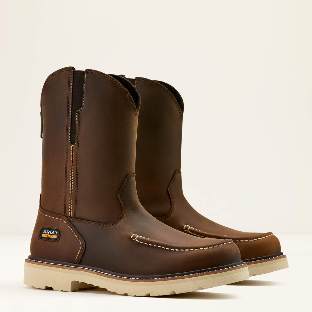 Ariat / Rebar Lift Pull On Moc Toe Work Boot