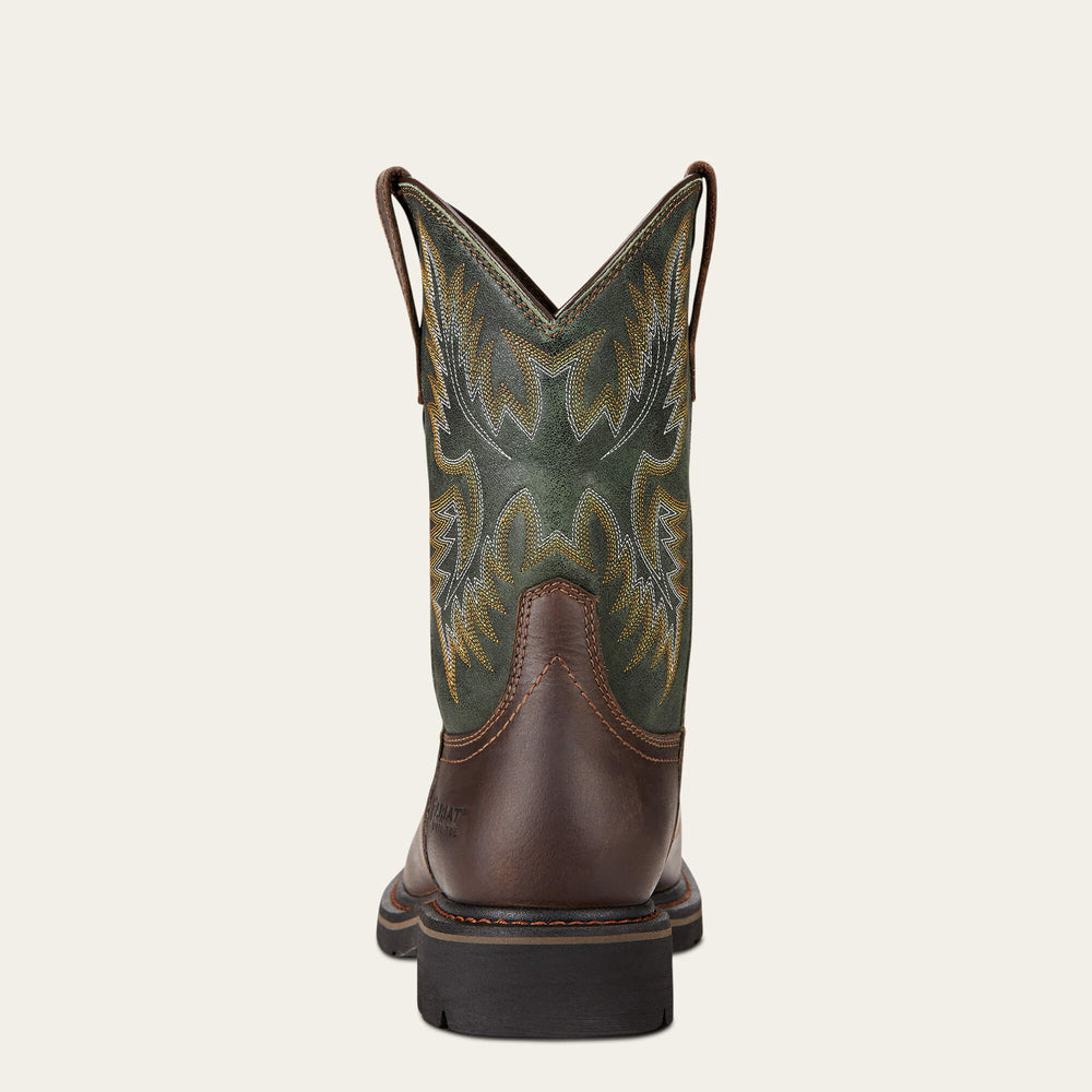 Ariat / Sierra Wide Square Toe Steel Toe Work Boot