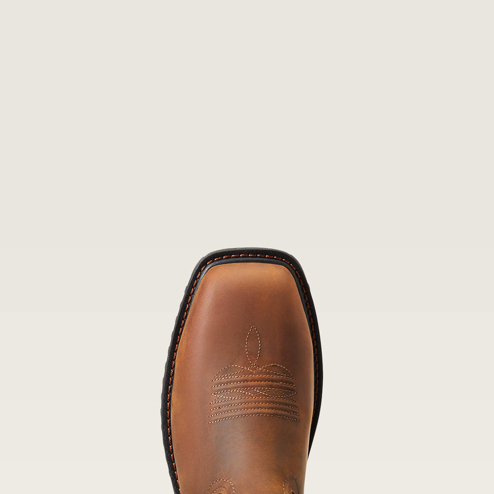 Ariat / RigTek Wide Square Toe Waterproof Composite Toe Work Boot
