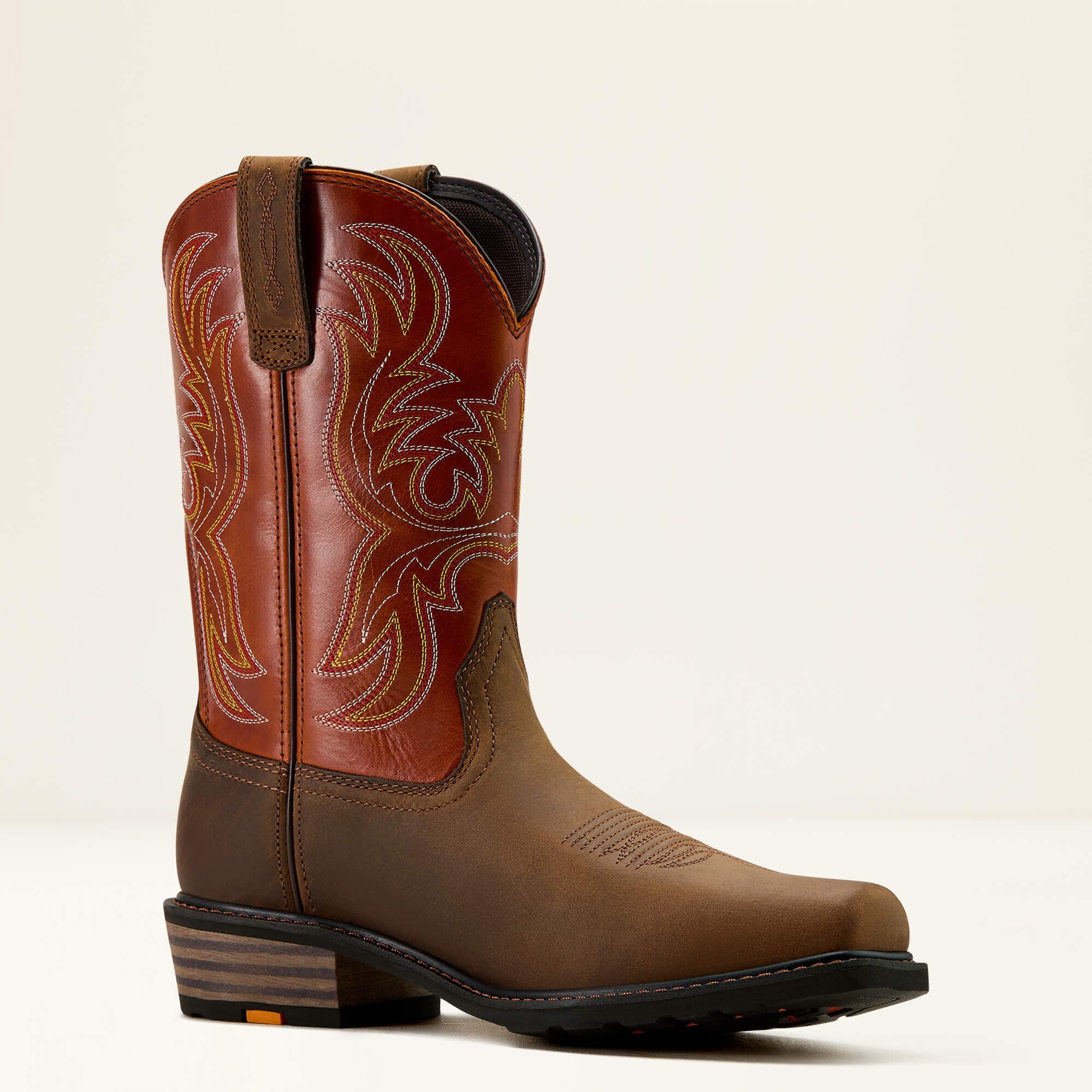 Ariat / Ironside Square Toe Steel Toe Work Boot