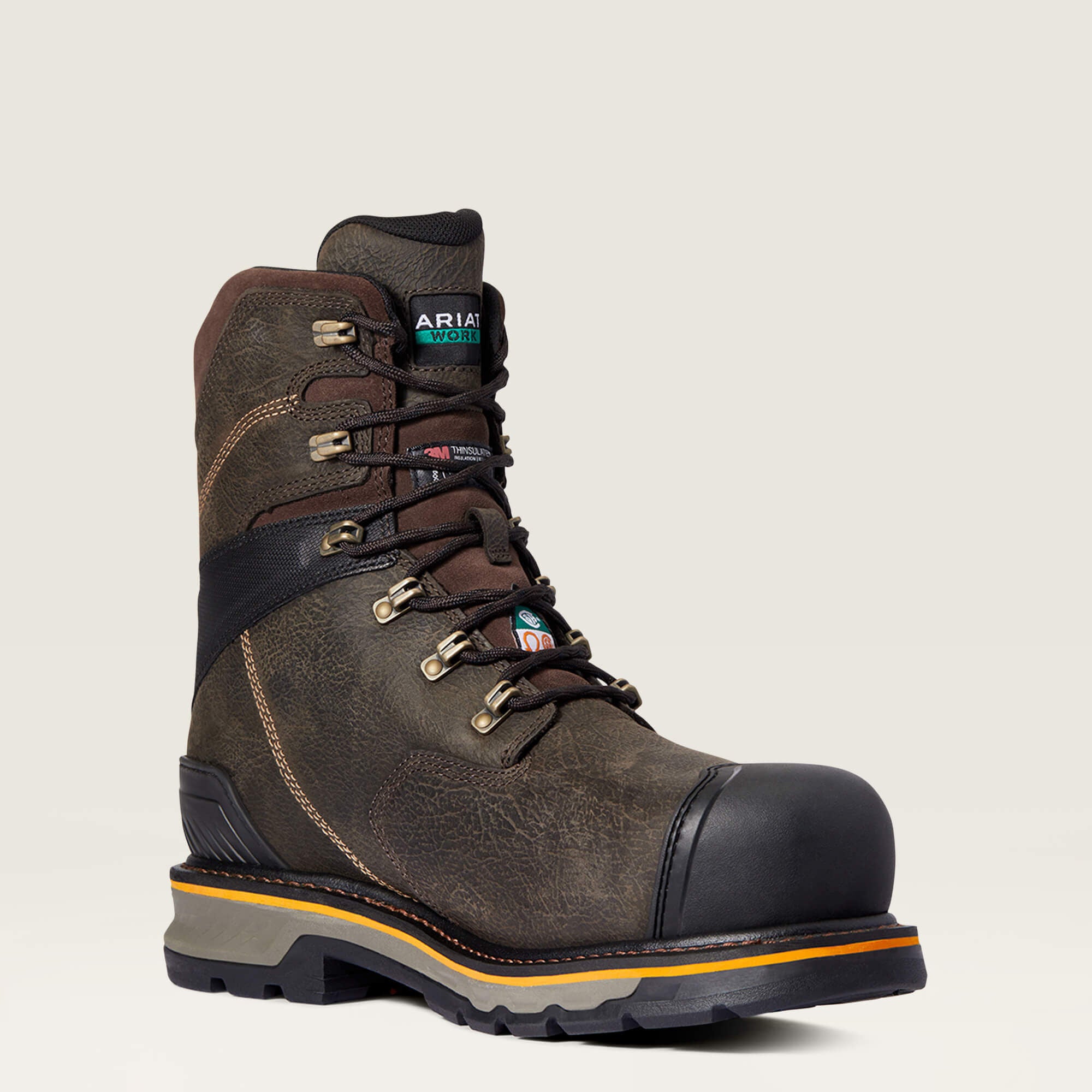 Ariat / Stump Jumper 8" CSA Glacier Grip Waterproof 600g Composite Toe Work Boot